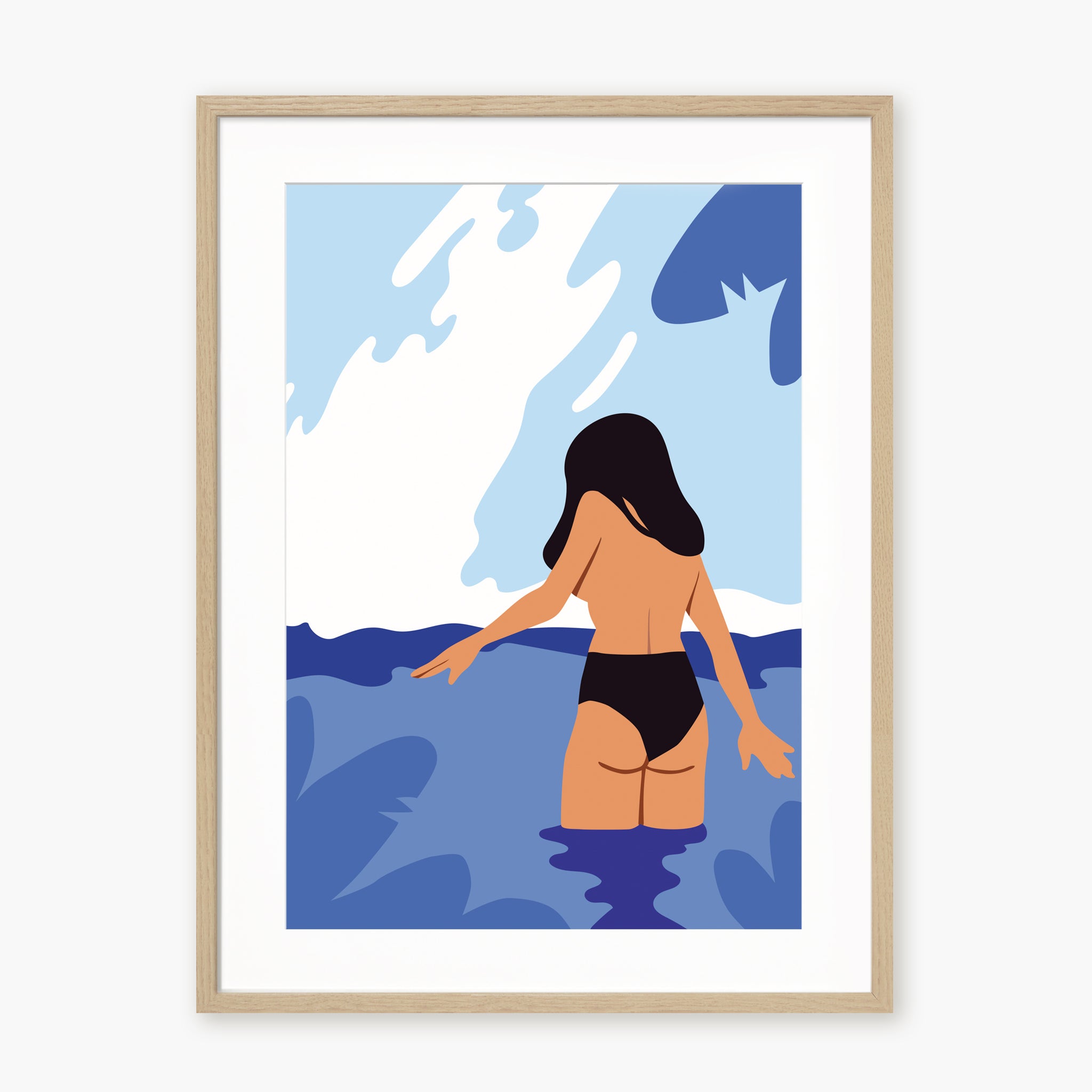 SOUS LA CASCADE