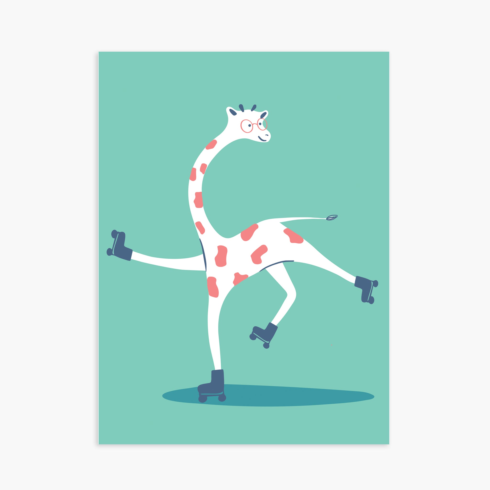 LA GIRAFE A ROULETTES