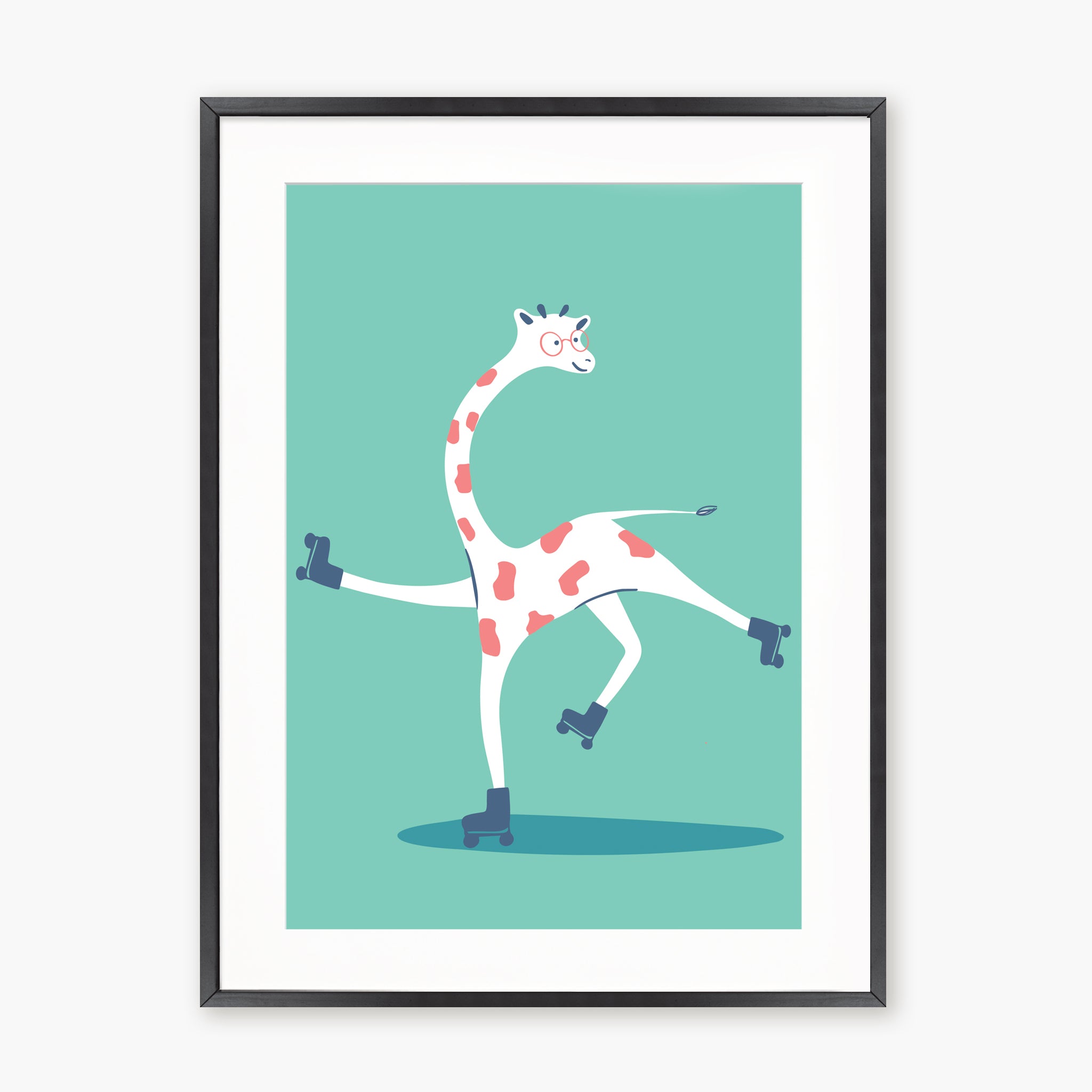 LA GIRAFE A ROULETTES