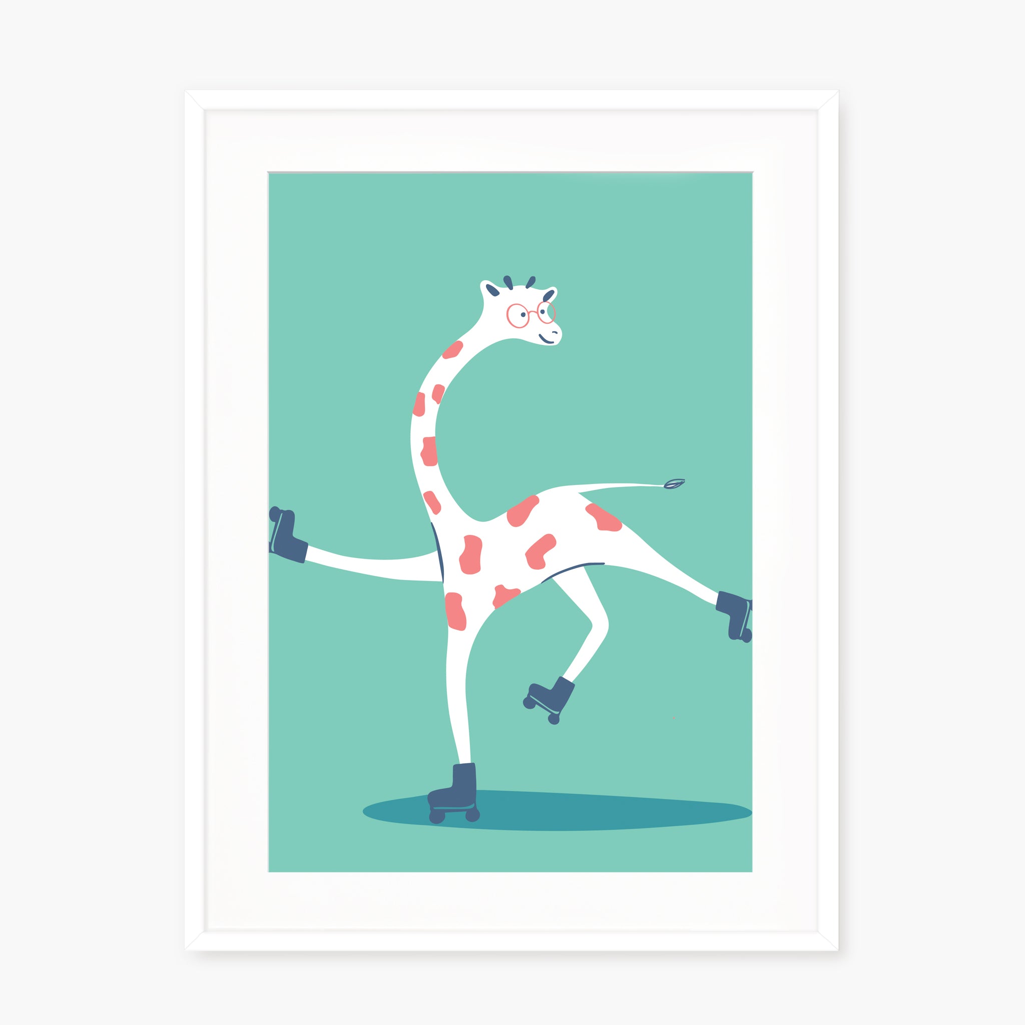 LA GIRAFE A ROULETTES