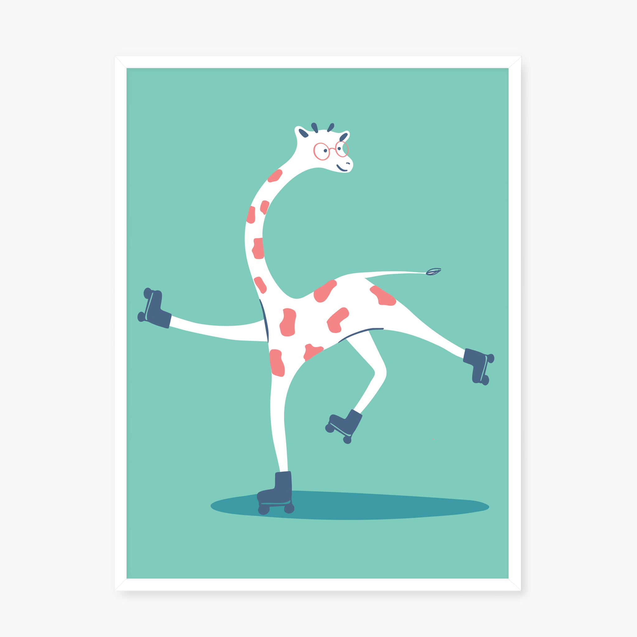 LA GIRAFE A ROULETTES