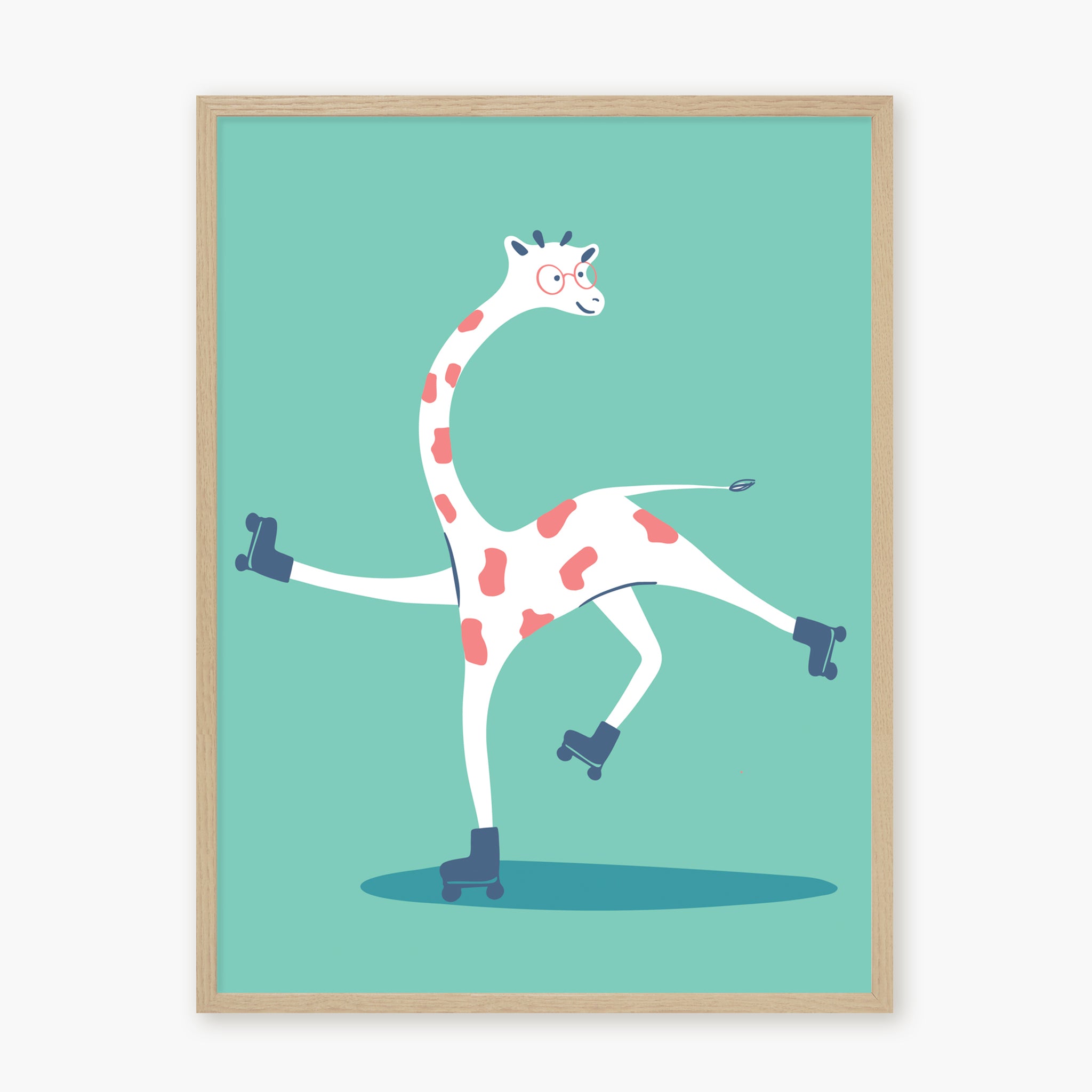 LA GIRAFE A ROULETTES