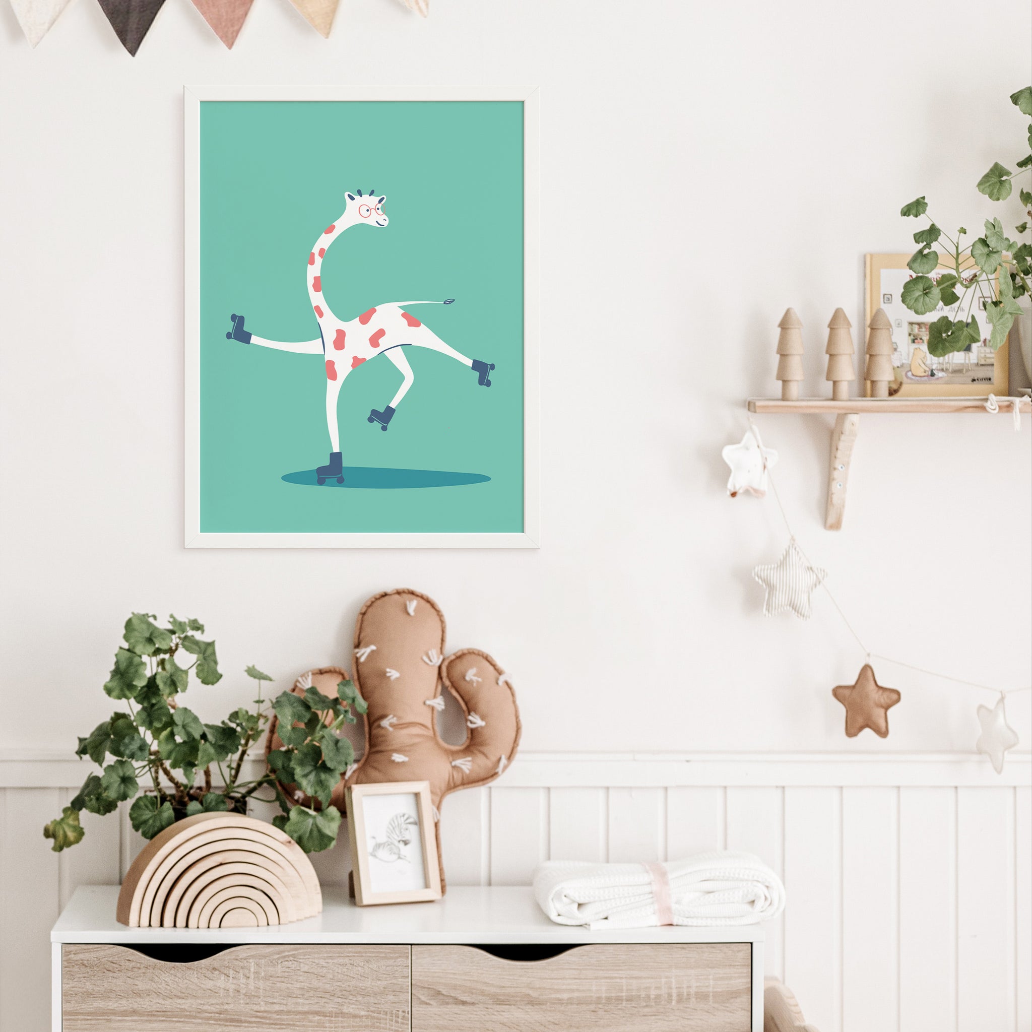 LA GIRAFE A ROULETTES