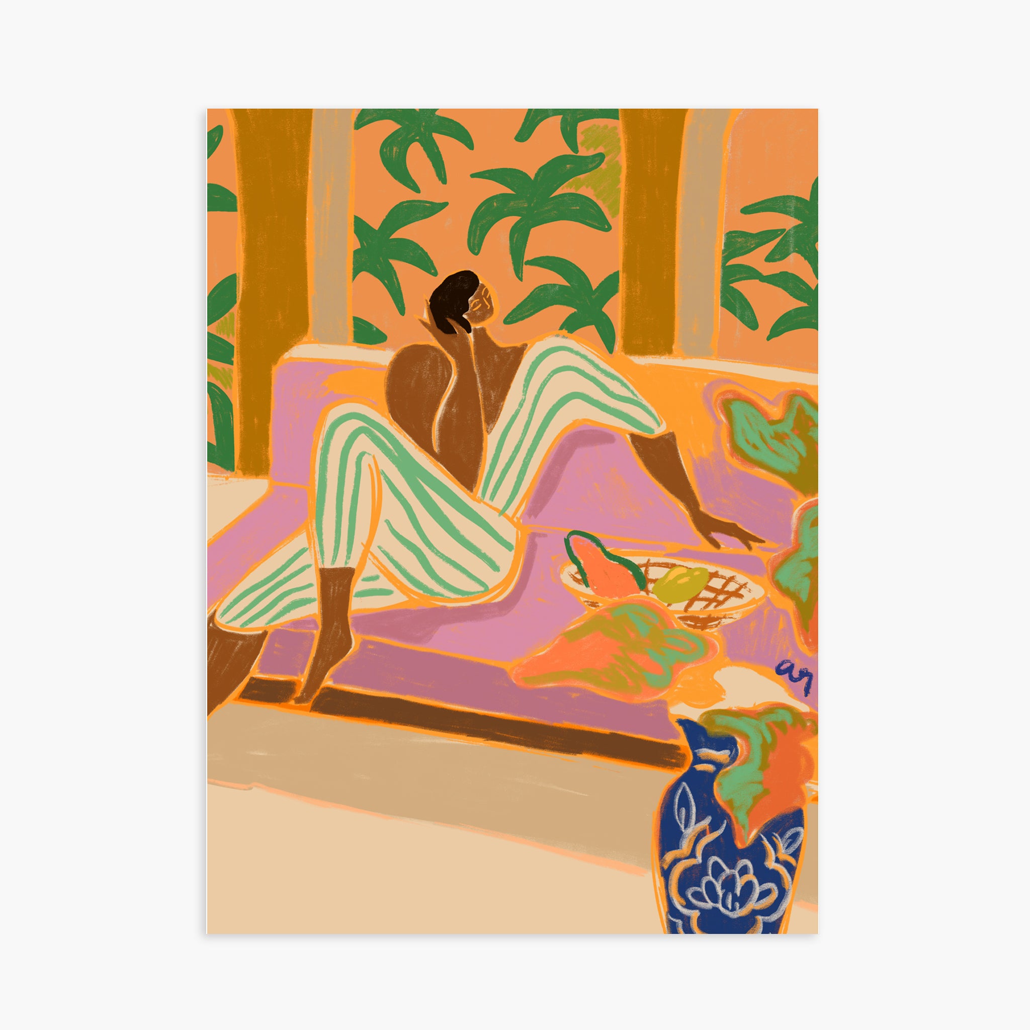 LOUNGING AT TWILIGHT