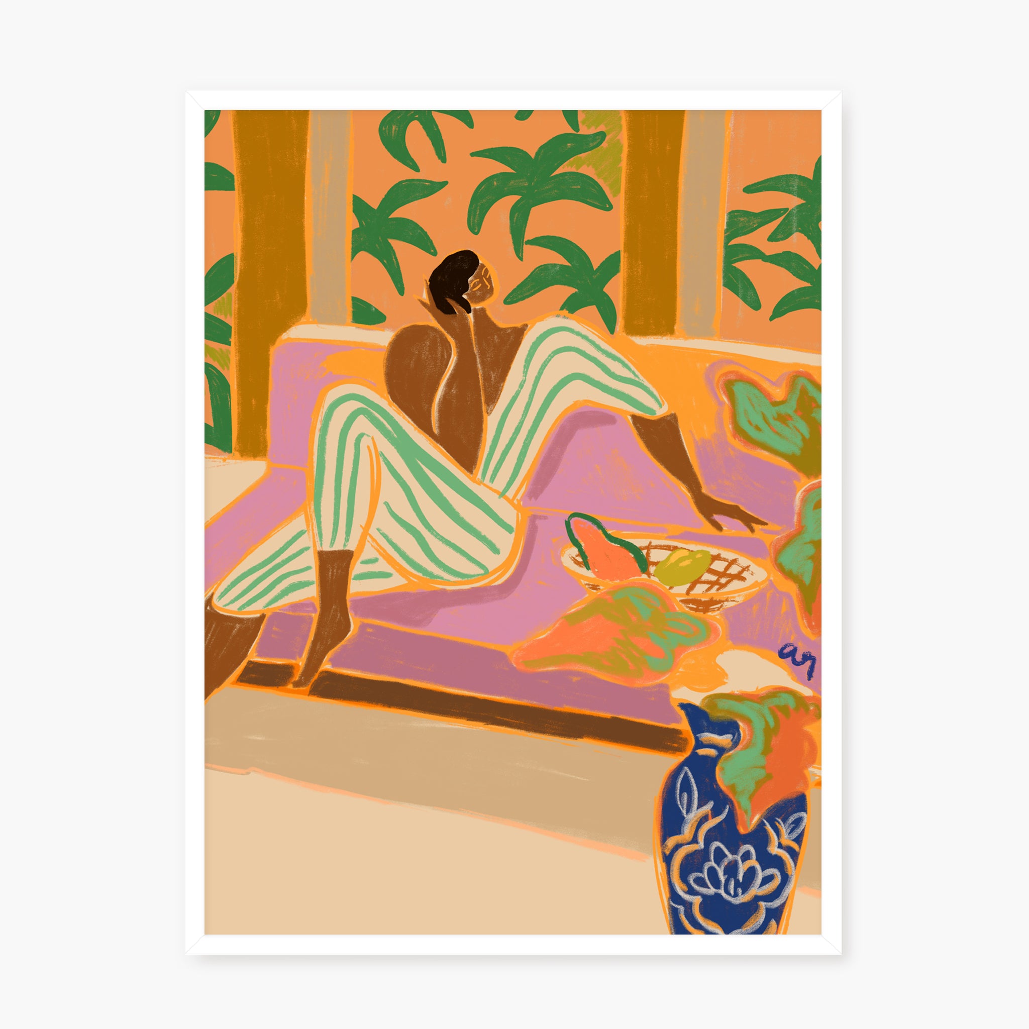 LOUNGING AT TWILIGHT