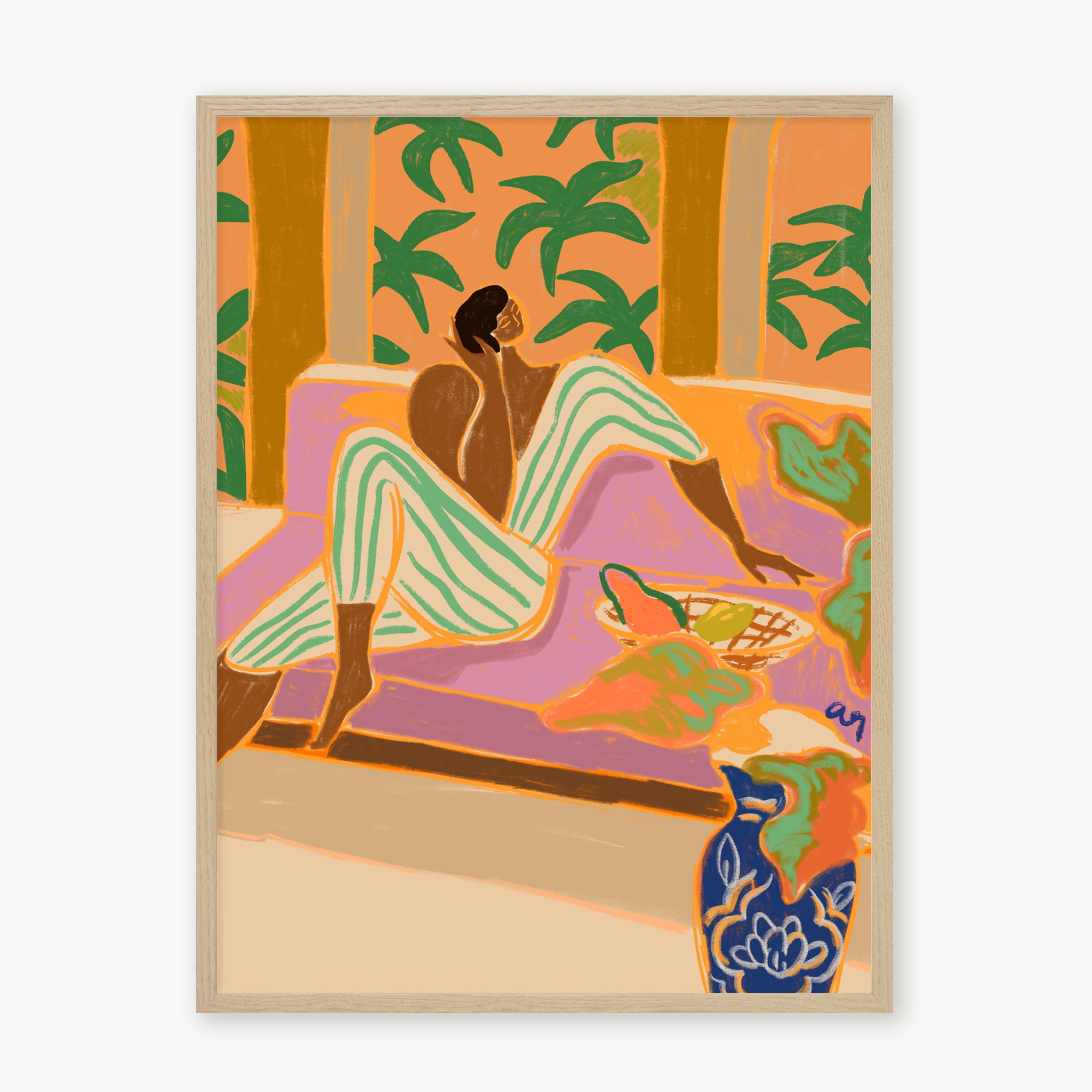 LOUNGING AT TWILIGHT