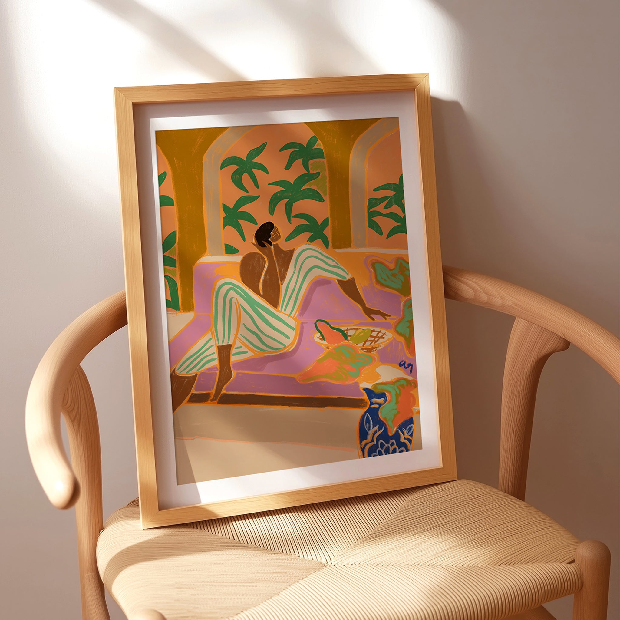 LOUNGING AT TWILIGHT