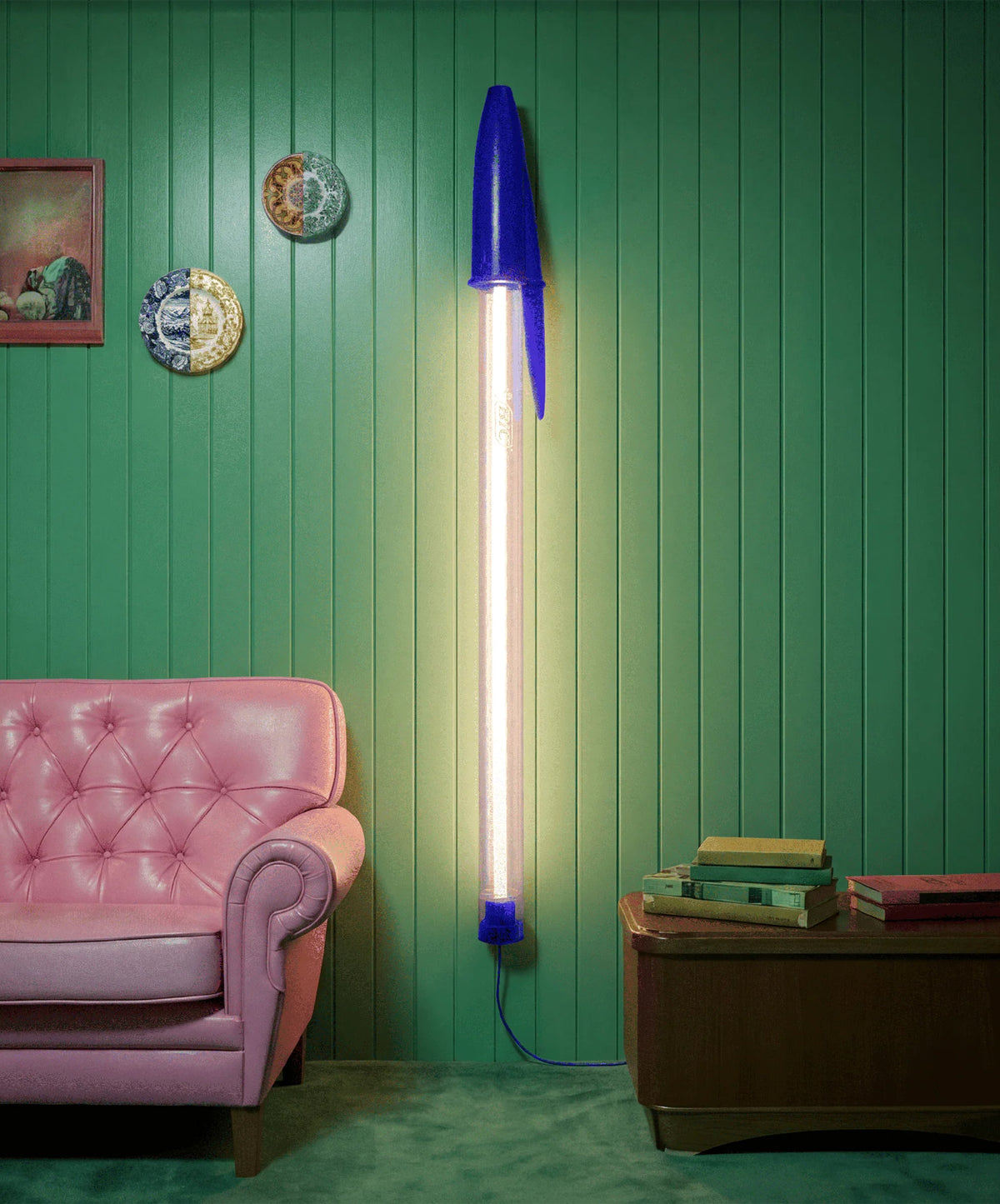 BIC LAMP - BLUE