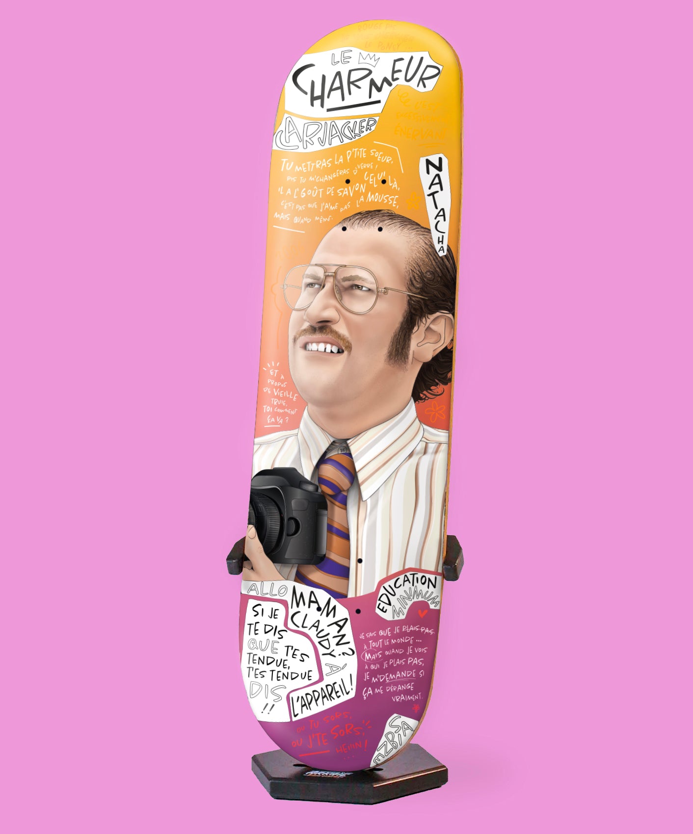 SKATEBOARD - T'ES TENDUE