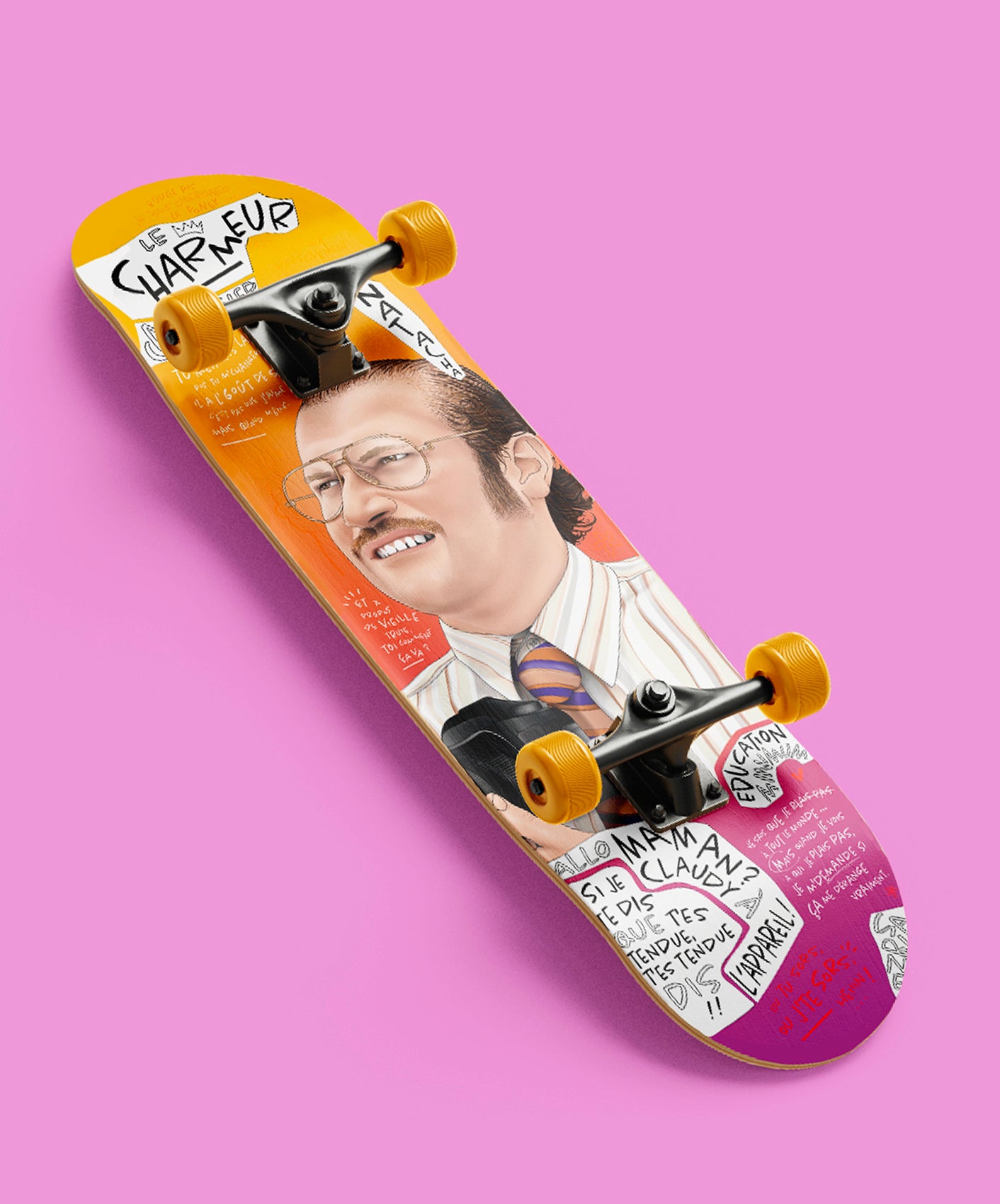 SKATEBOARD - T'ES TENDUE