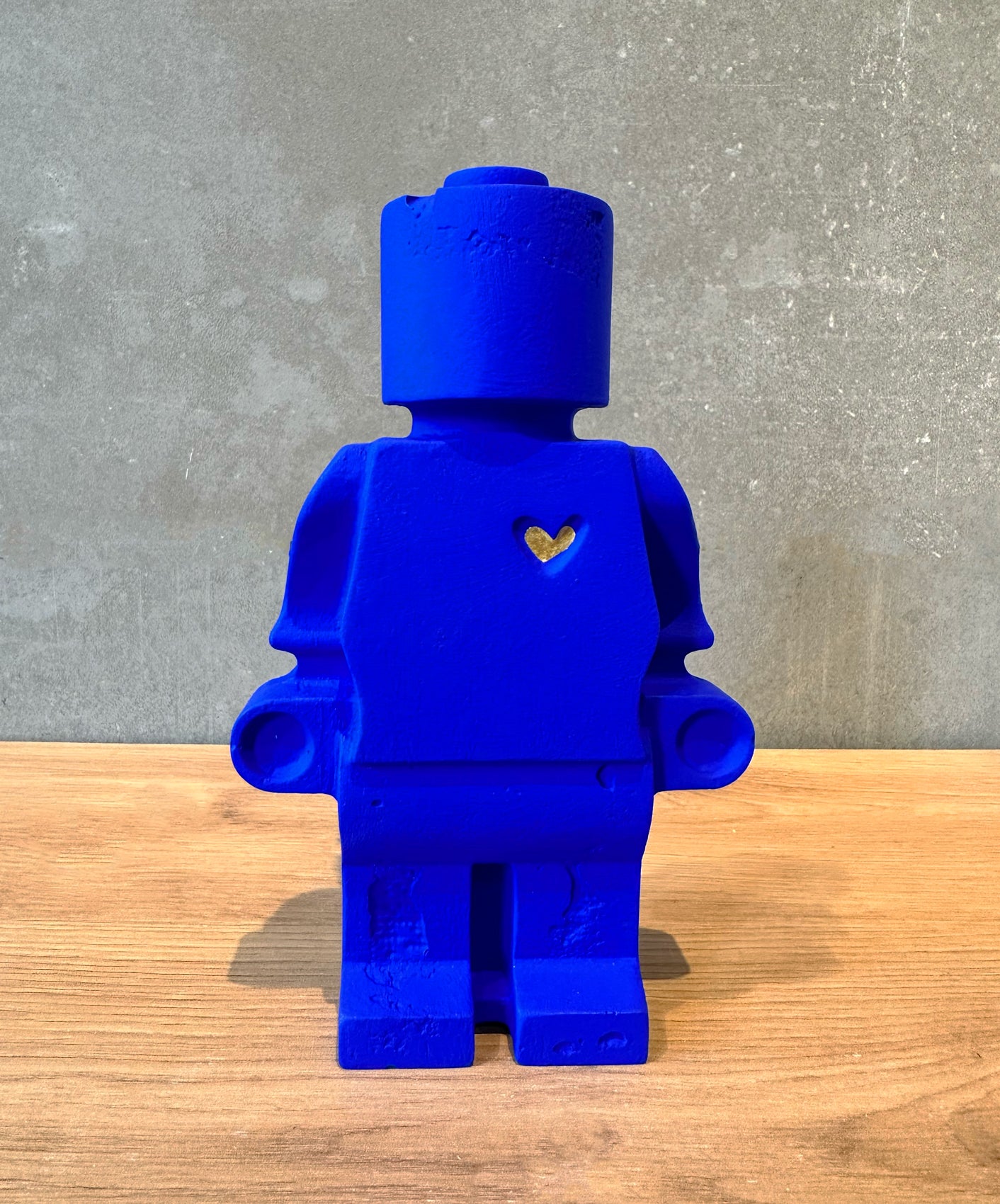 DONNEUR D'AMOUR - BLEU KLEIN (COEUR OR)