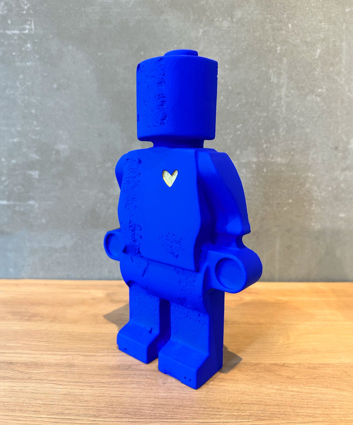 DONNEUR D'AMOUR - BLEU KLEIN (COEUR OR)