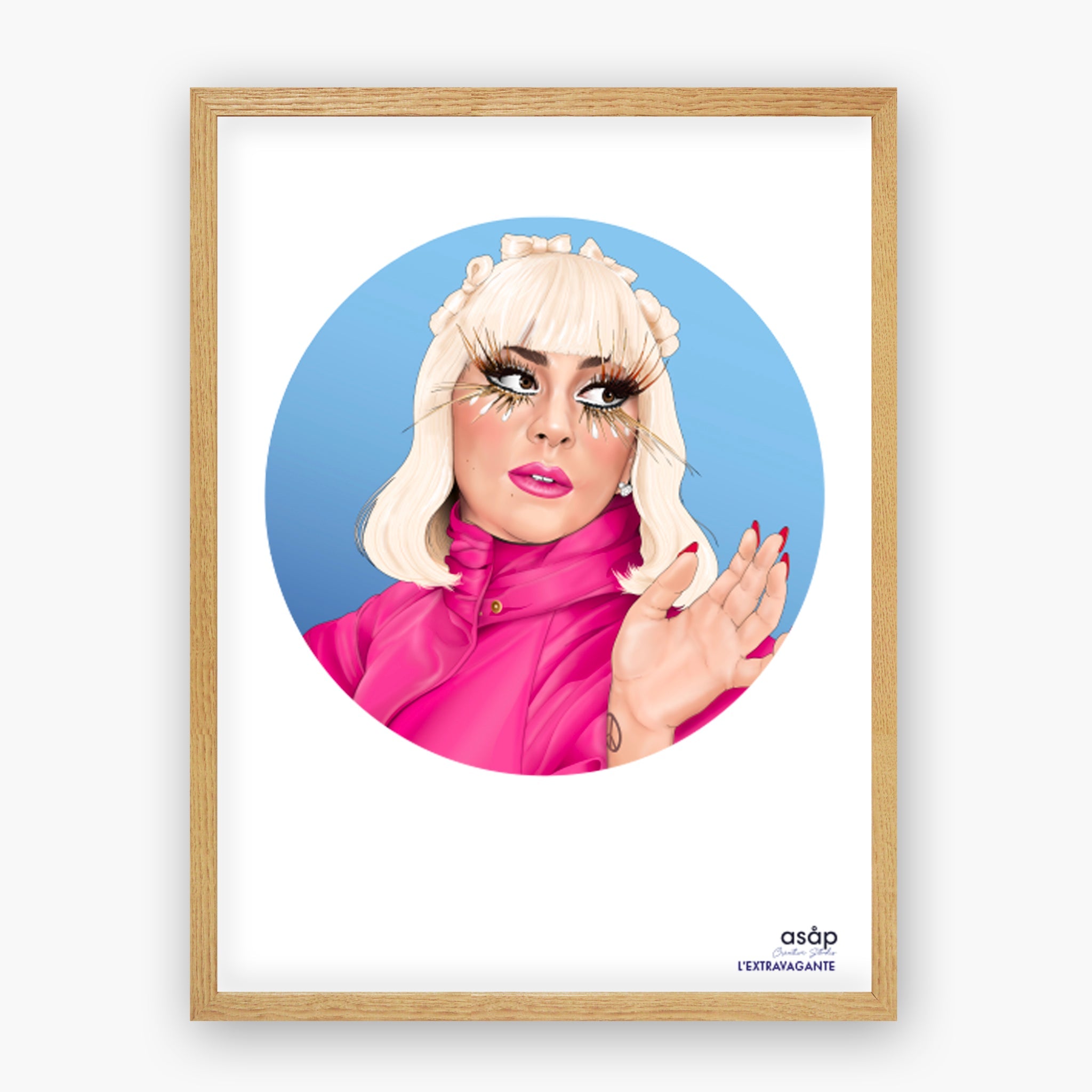 CARTE A5 - L'EXTRAVAGANTE