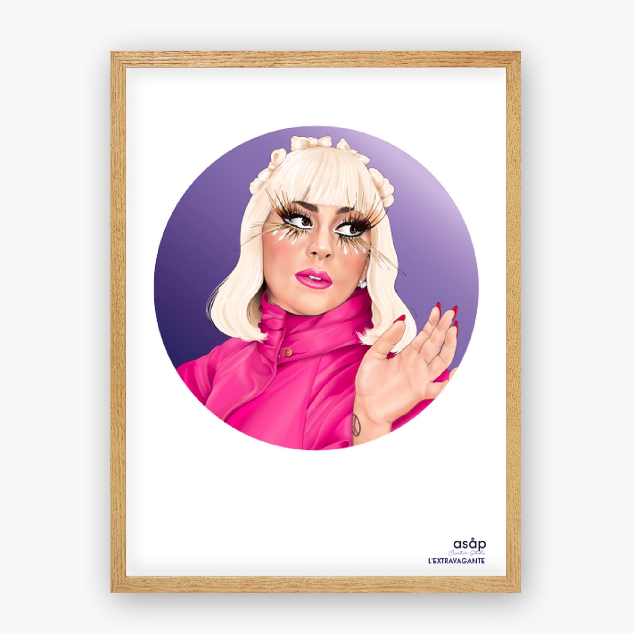 CARTE A5 - L'EXTRAVAGANTE