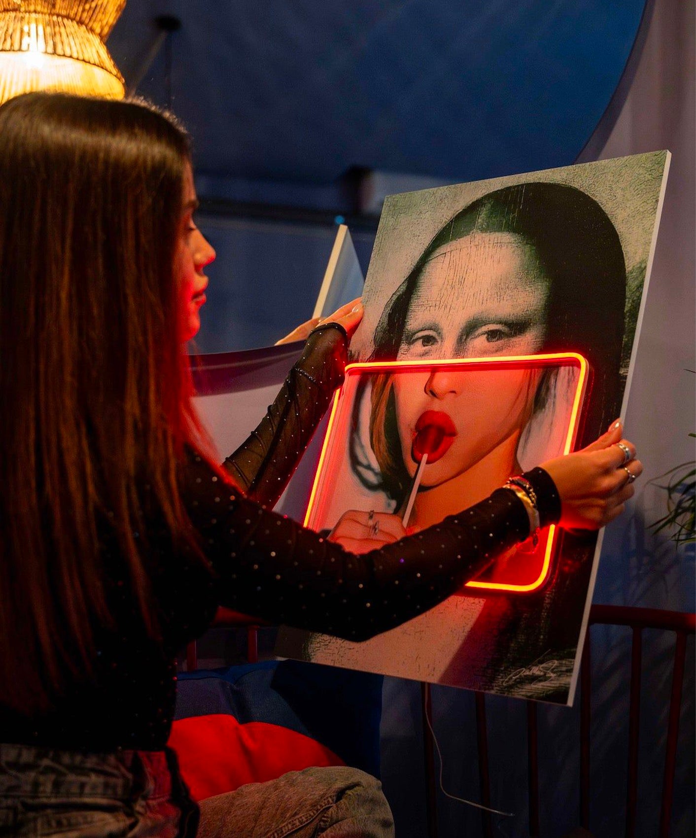 GIOCONDA LOLLYPOP - 40X60CM