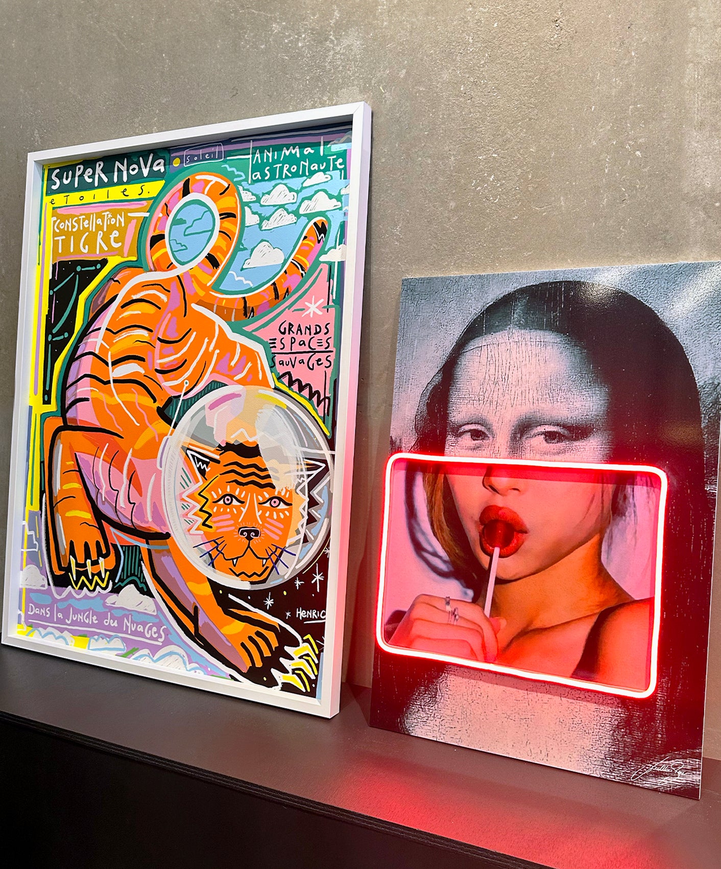 GIOCONDA LOLLYPOP - 40X60CM