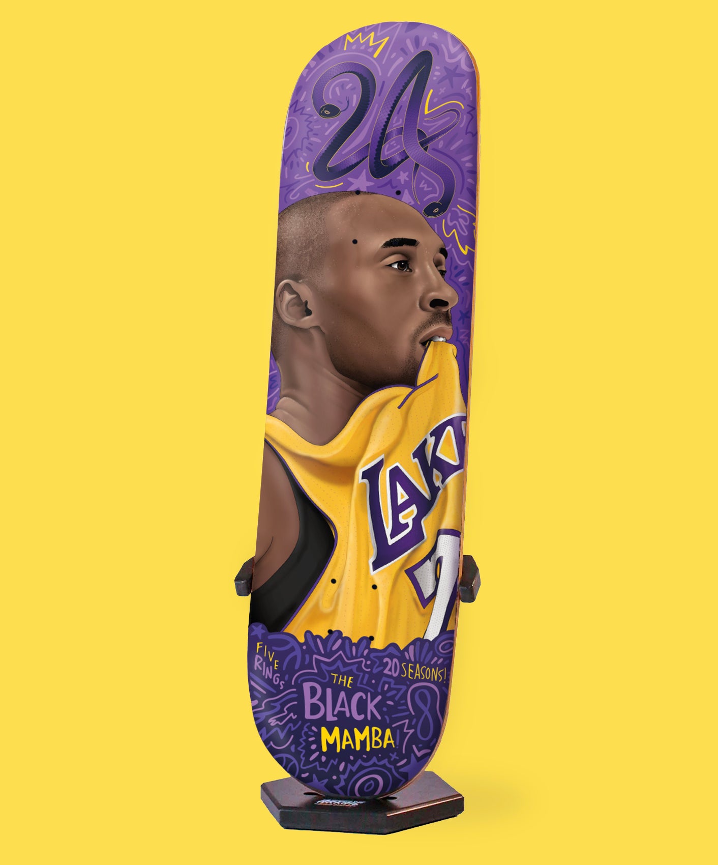 SKATEBOARD - BLACK MAMBA
