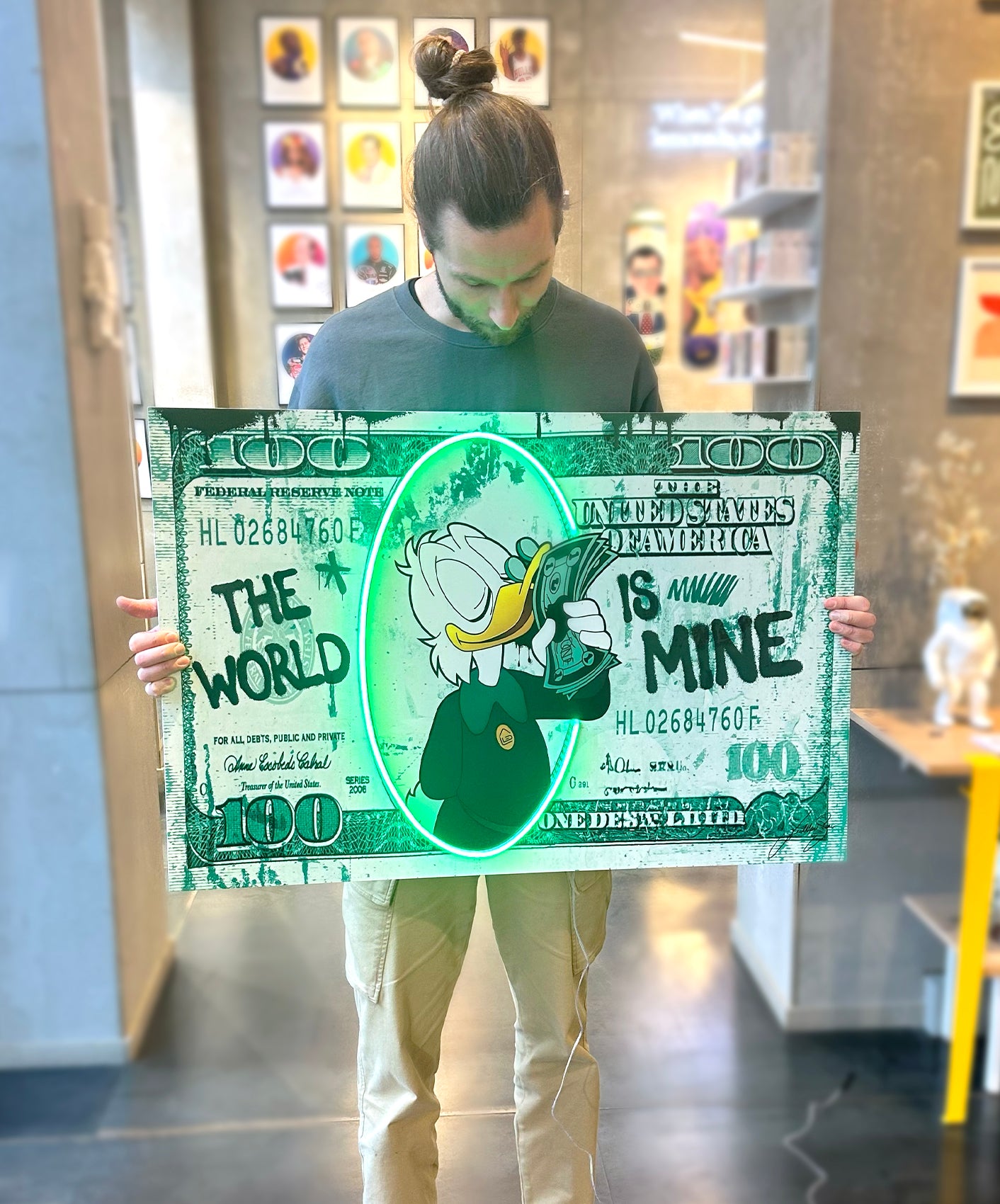 PAPERONI DOLLAR - 60X90CM