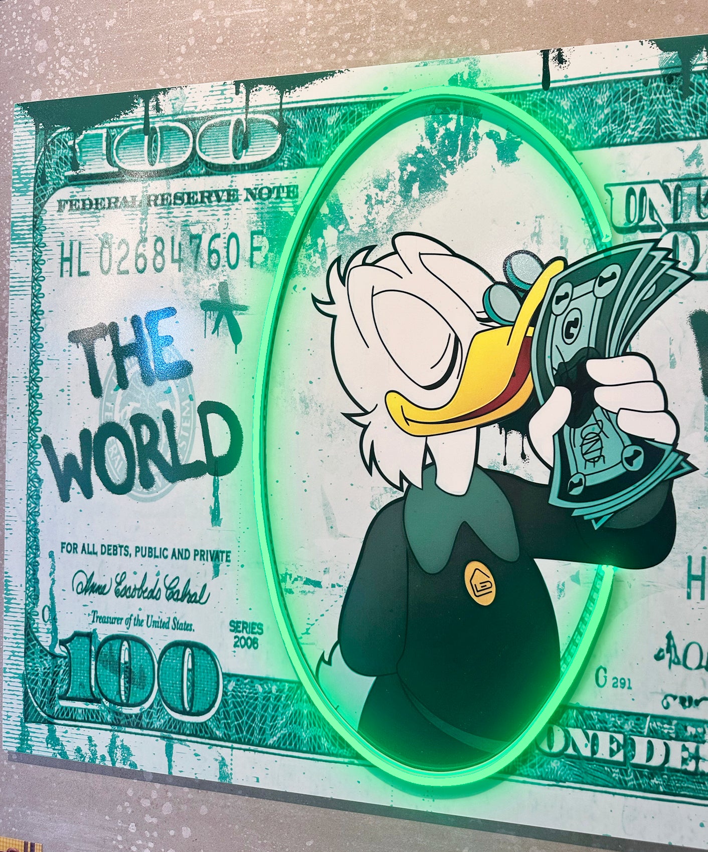 PAPERONI DOLLAR - 60X90CM