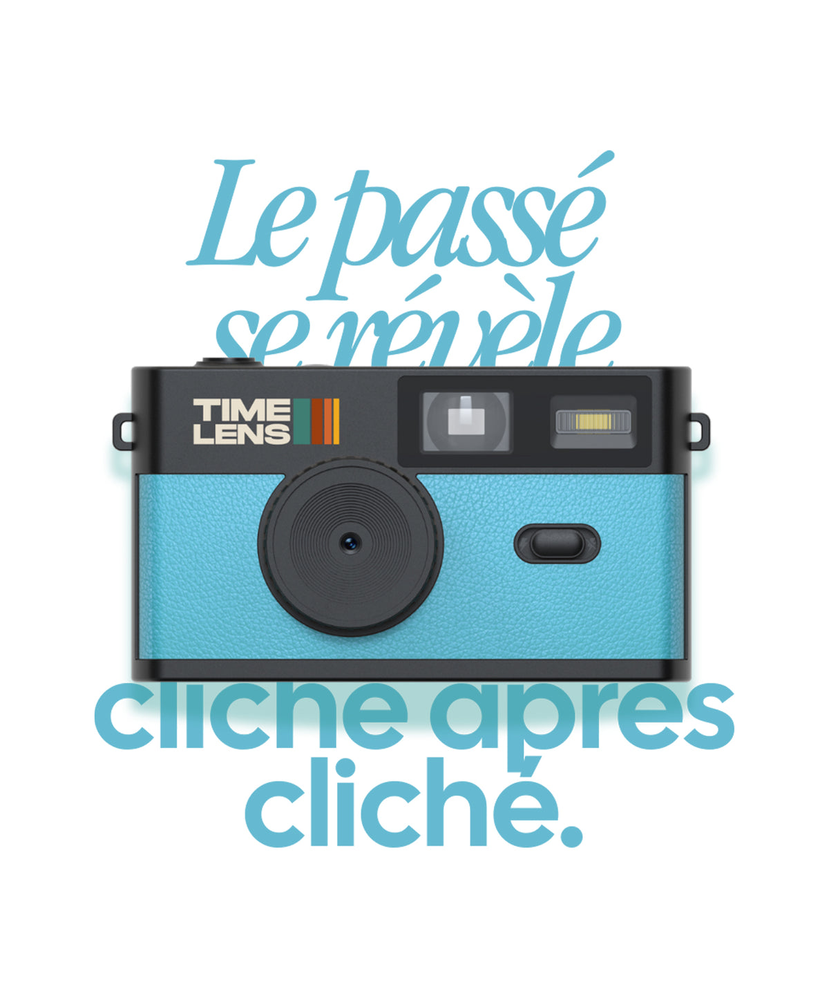 APPAREIL PHOTO - TURQUOISE