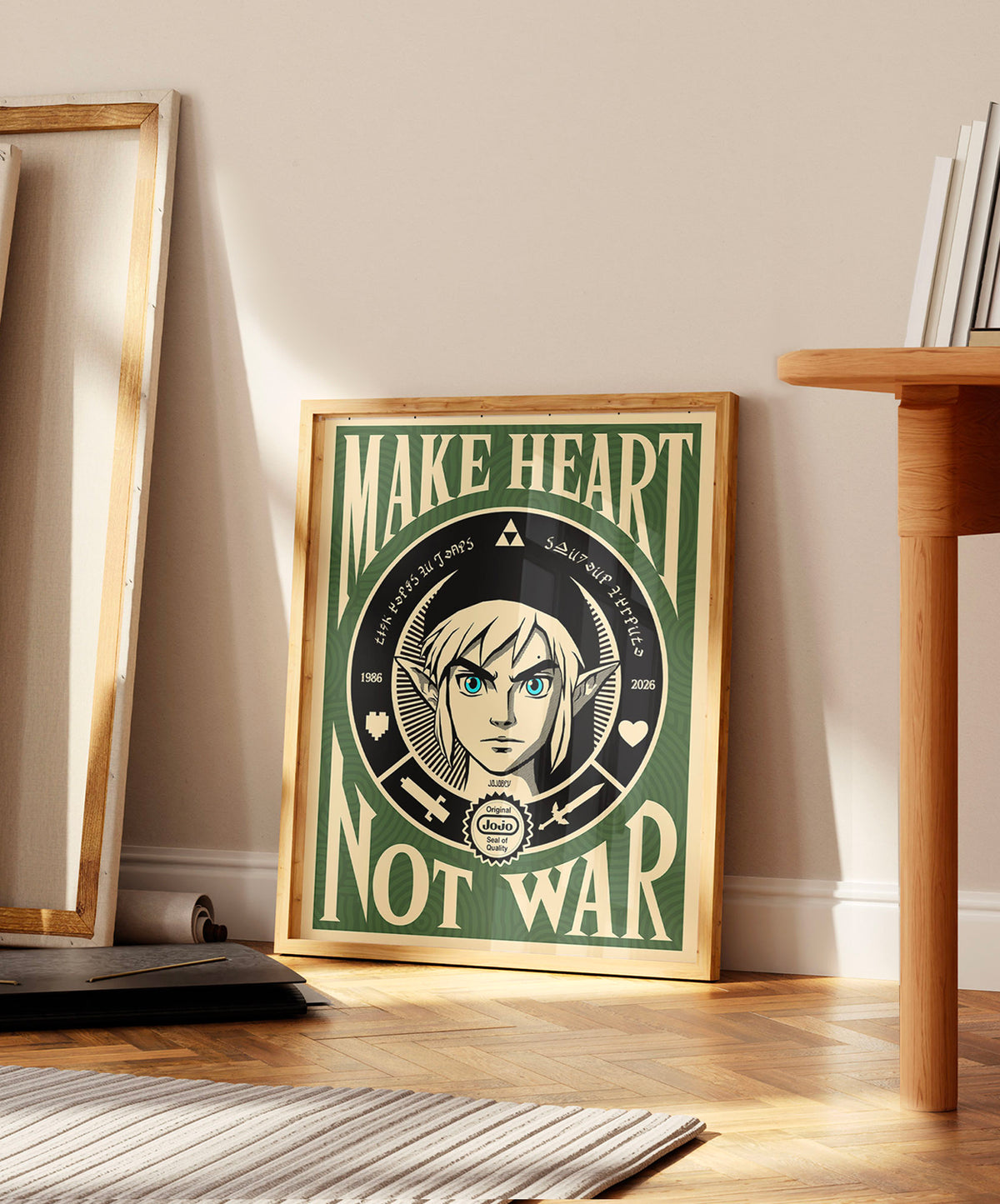 MAKE HEART NOT WAR - LINK EDITION