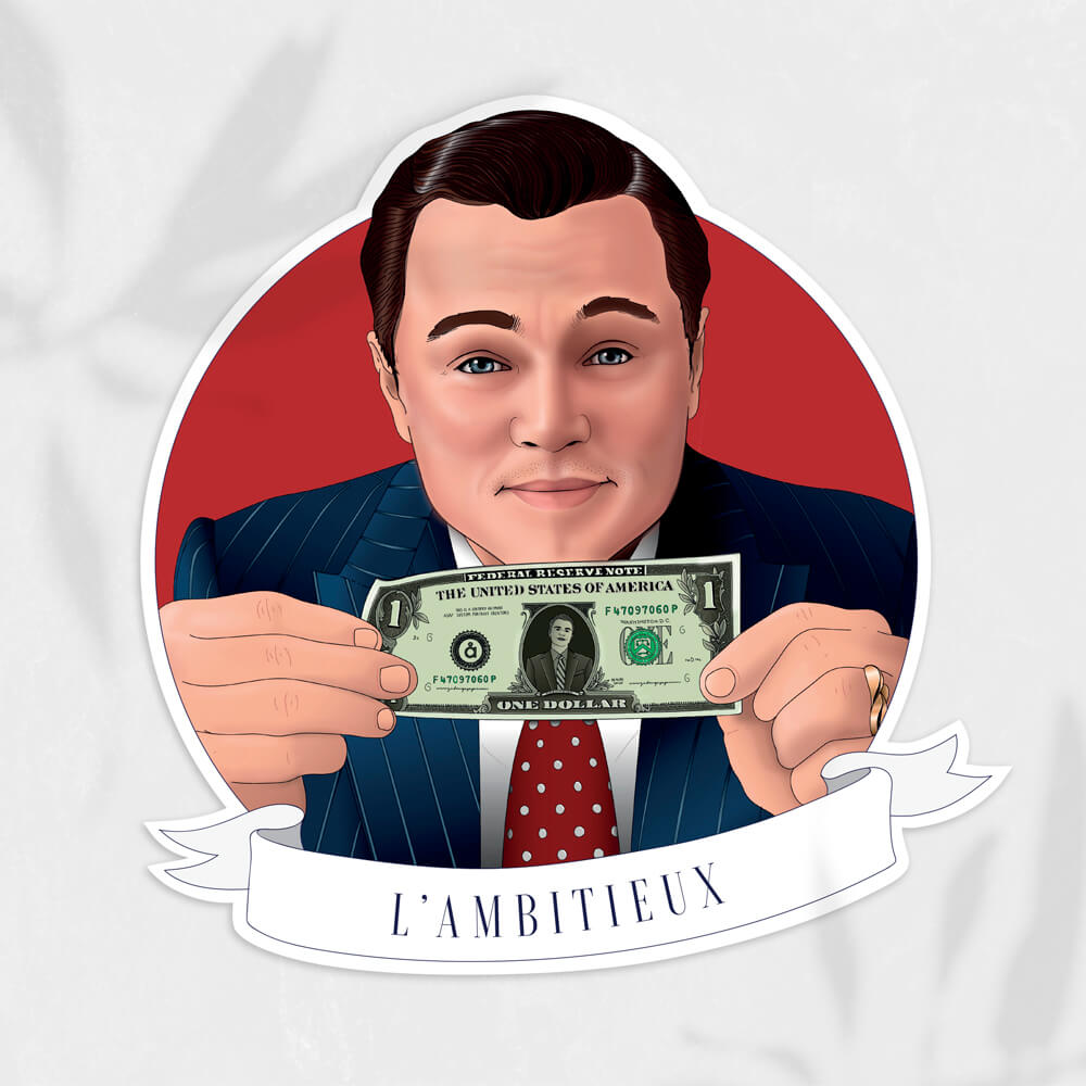 STICKER - L'AMBITIEUX
