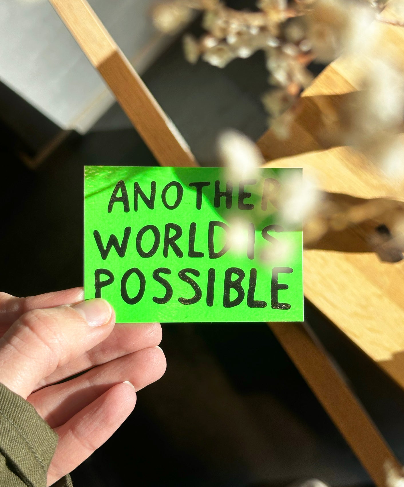 STICKER - ANOTHER WORLD IS POSSIBLE