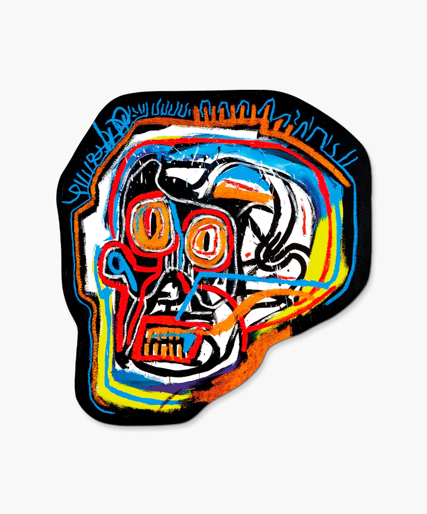STICKER XL - BIG HEAD (BY BASQUIAT)