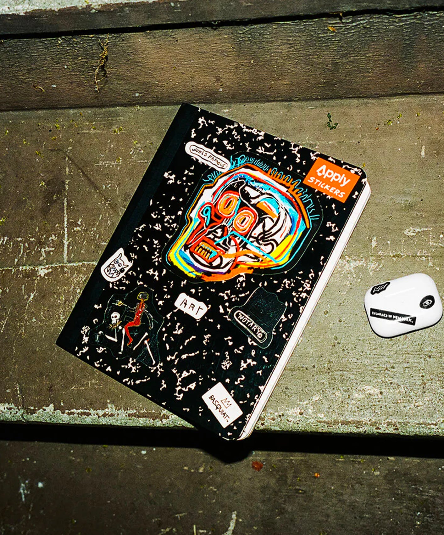 STICKER XL - BIG HEAD (BY BASQUIAT)