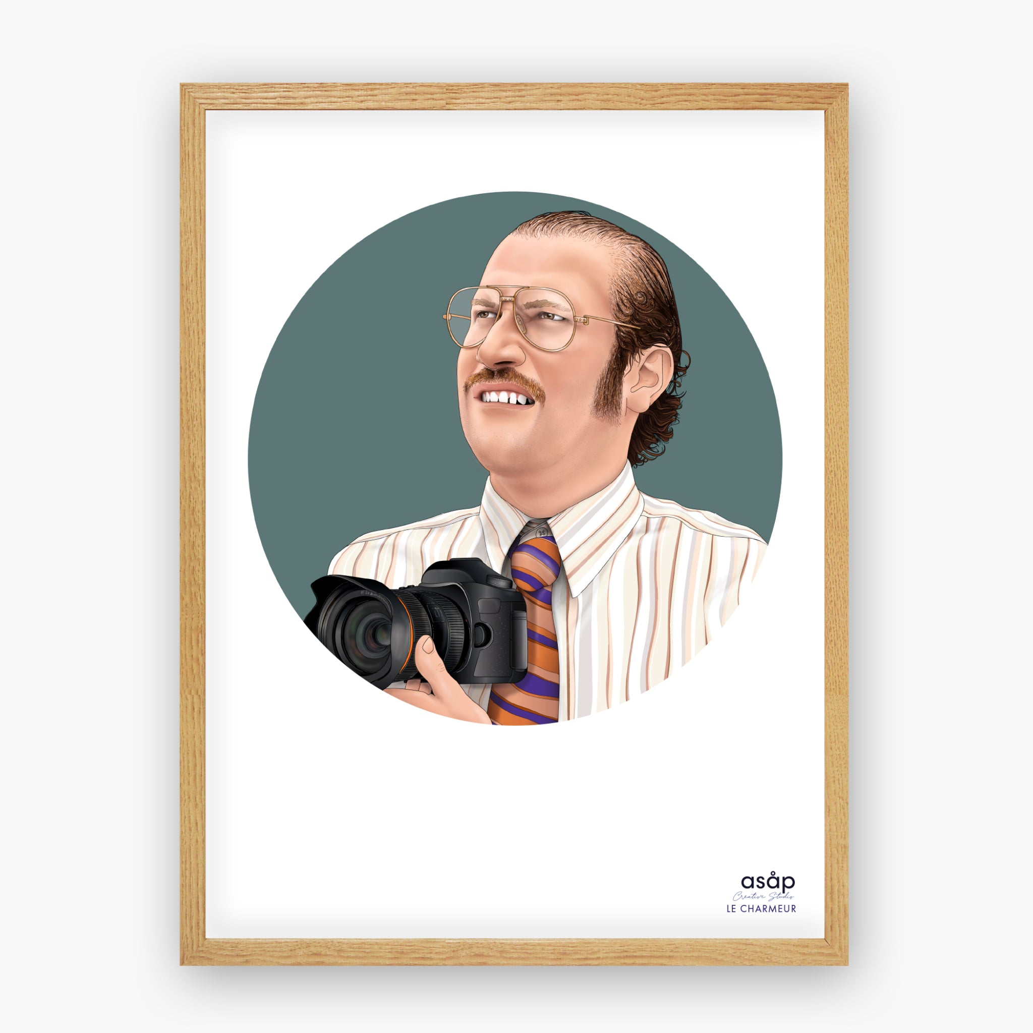 CARTE A5 - LE CHARMEUR