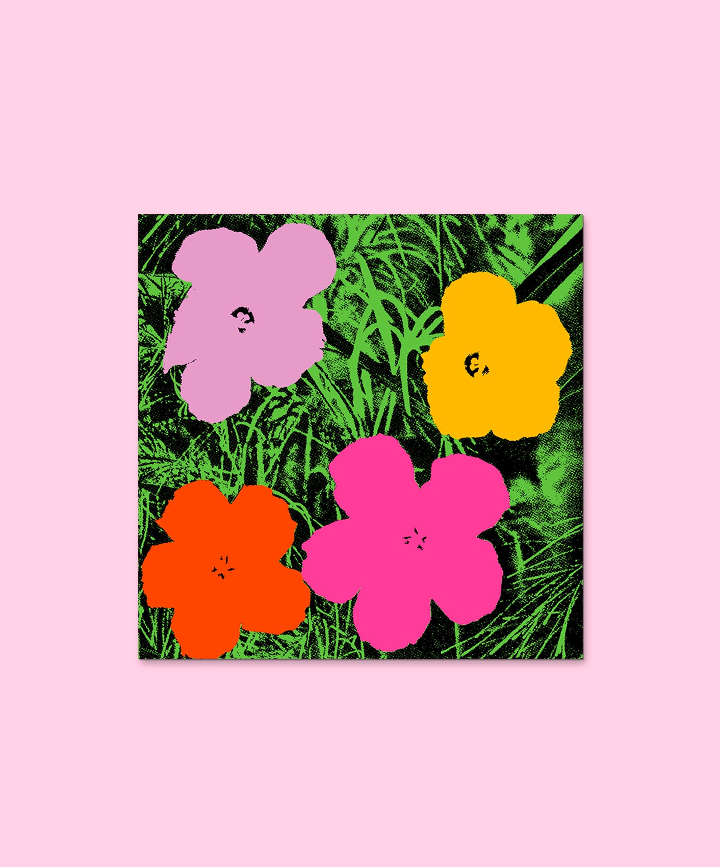 STICKER - FLOWERS (BY ANDY WHAROL)
