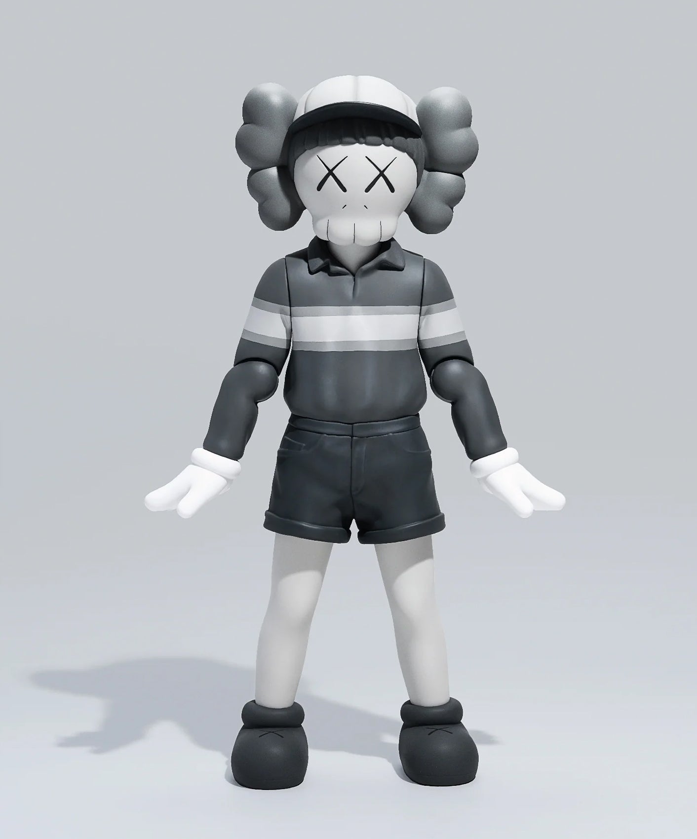 CHUL-SU FIGURE (MONOTONE) - KAWS