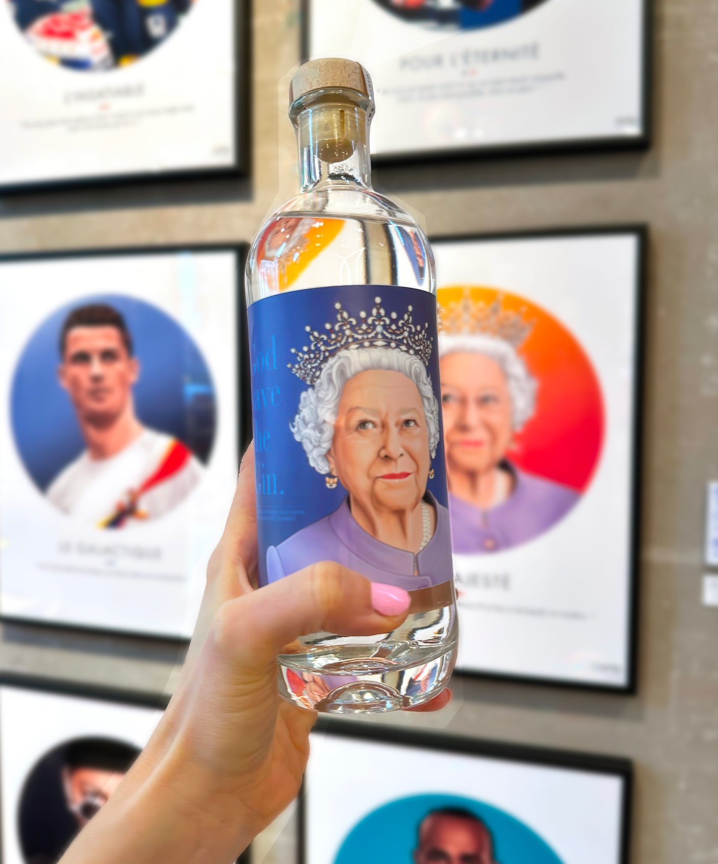 BOUTEILLE GIN - SA MAJESTÉ