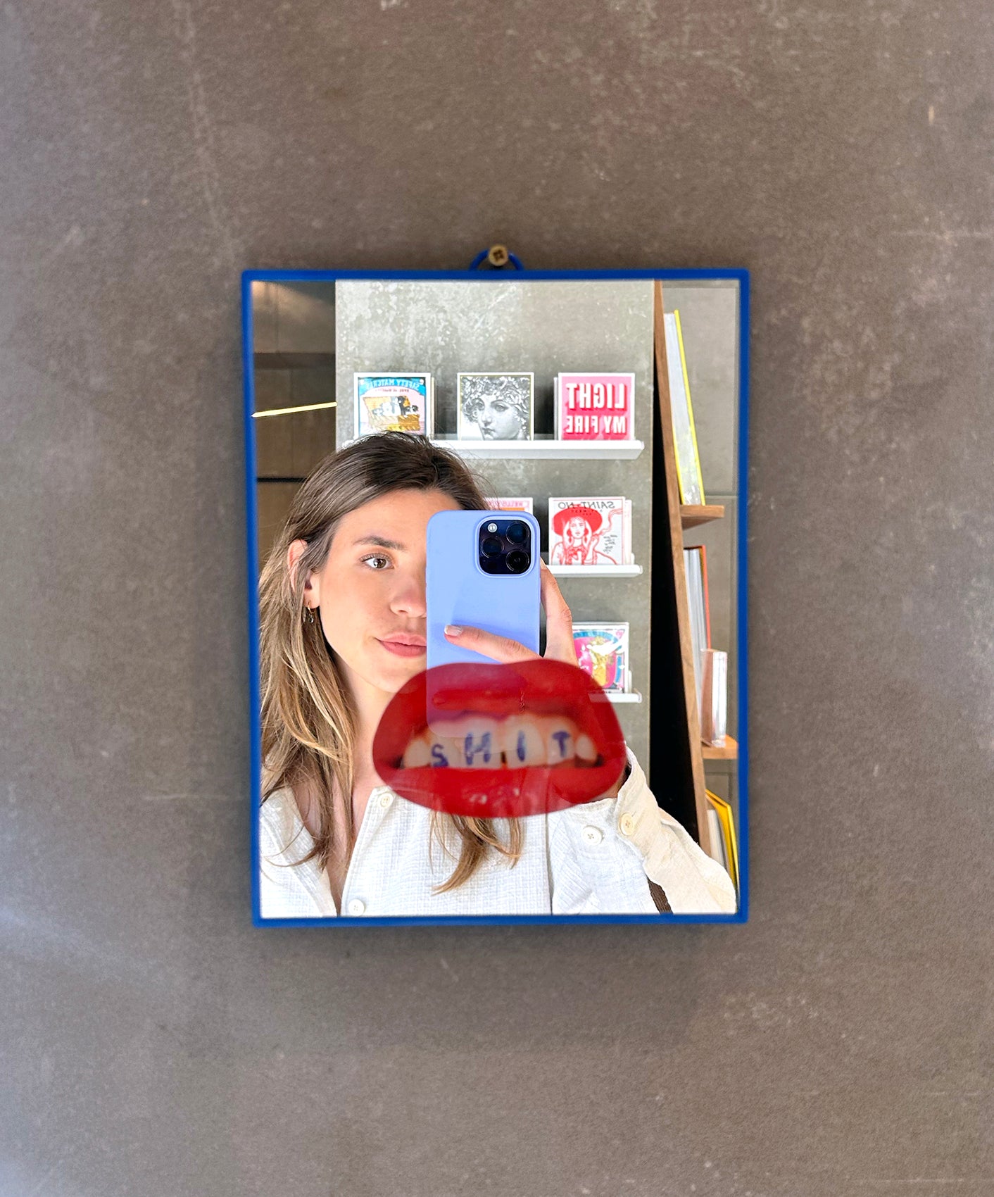 MIROIR SMALL "SHIT"