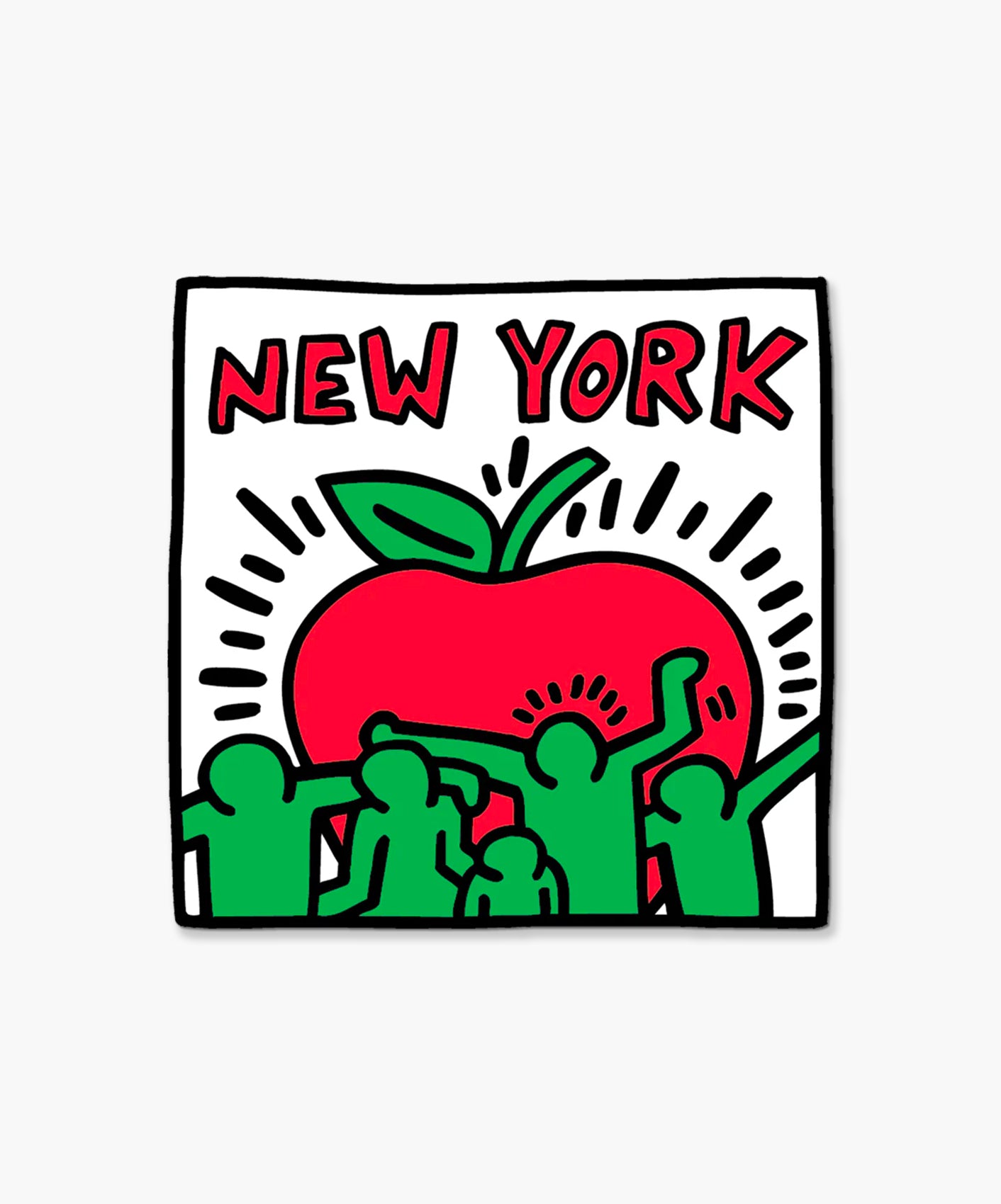 STICKER - NEW-YORK (BY KEITH HARING)