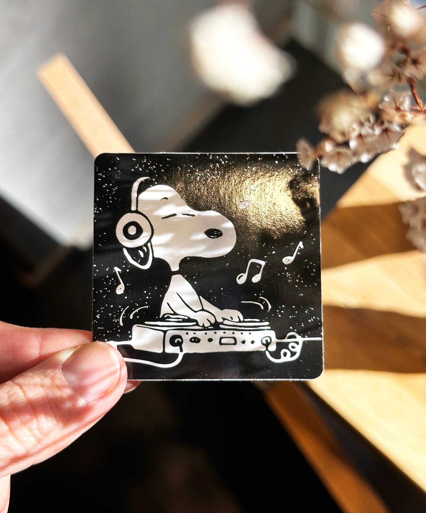STICKER - DJ SNOOPY
