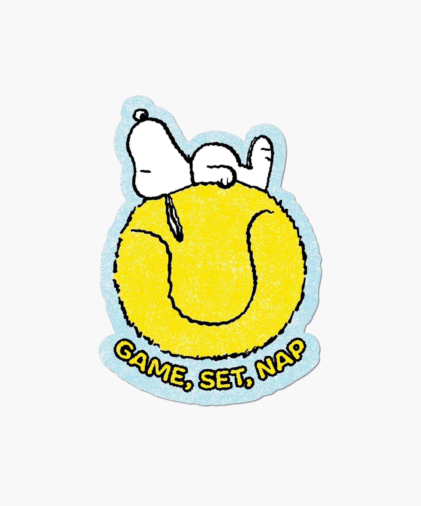 STICKER - SNOOPY TENNIS