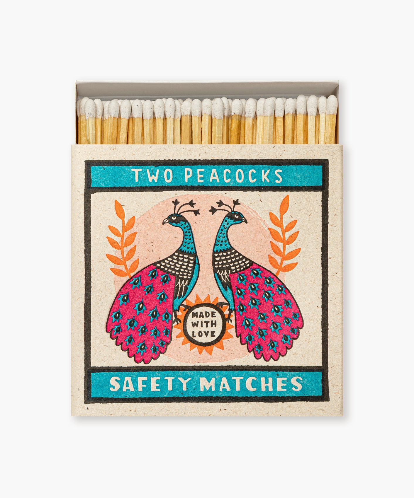 TWO PEACOCKS
