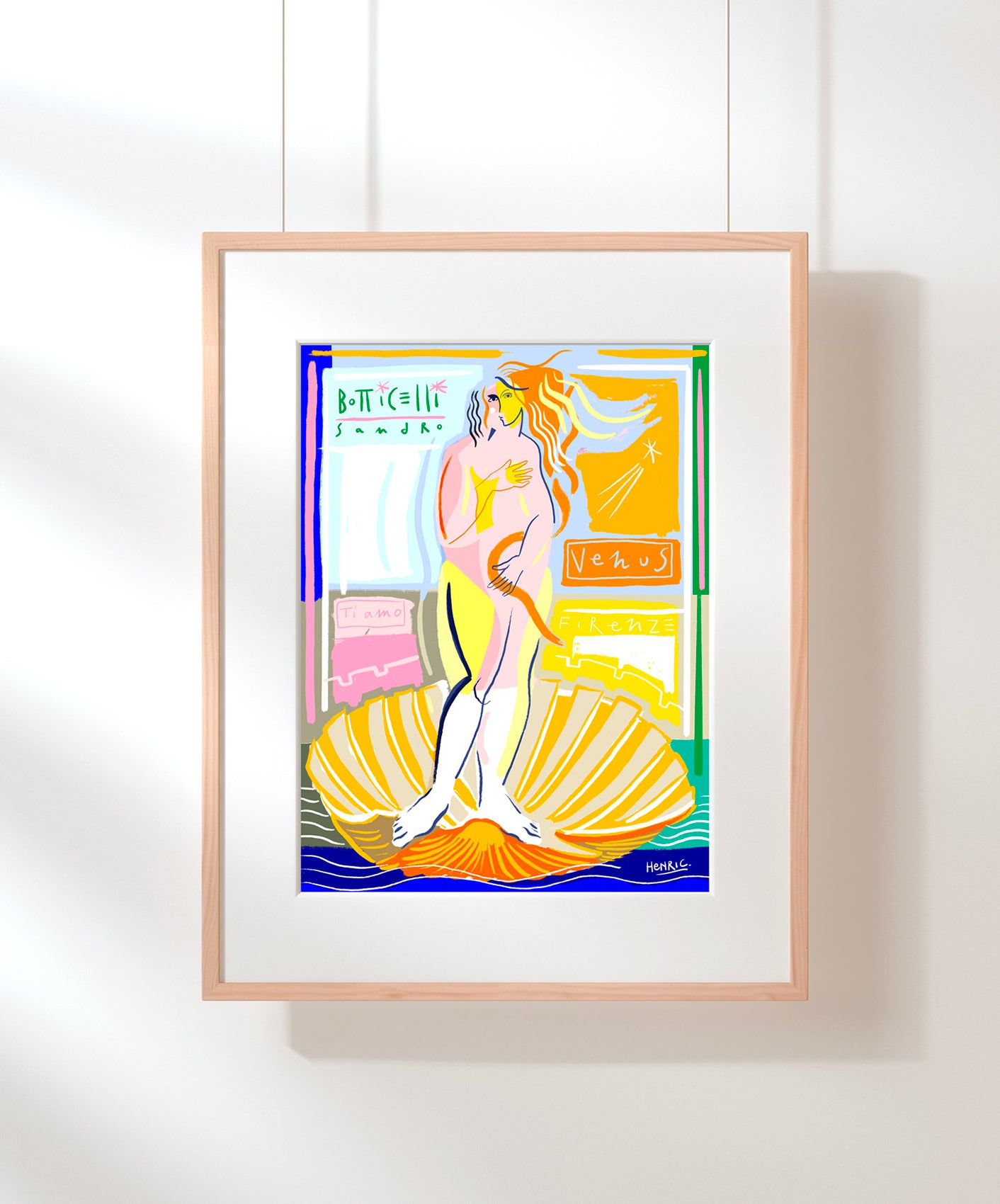 VENUS - ENCADRÉE 40X50CM