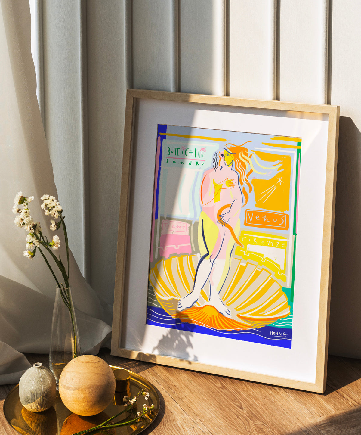 VENUS - ENCADRÉE 40X50CM