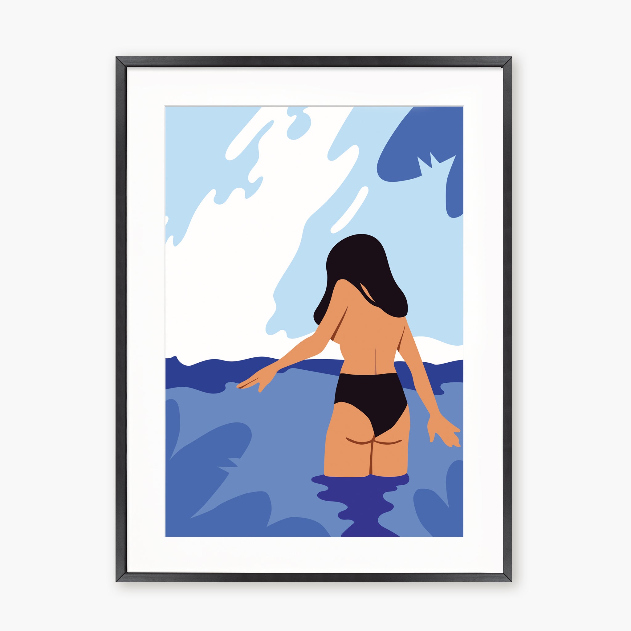 SOUS LA CASCADE