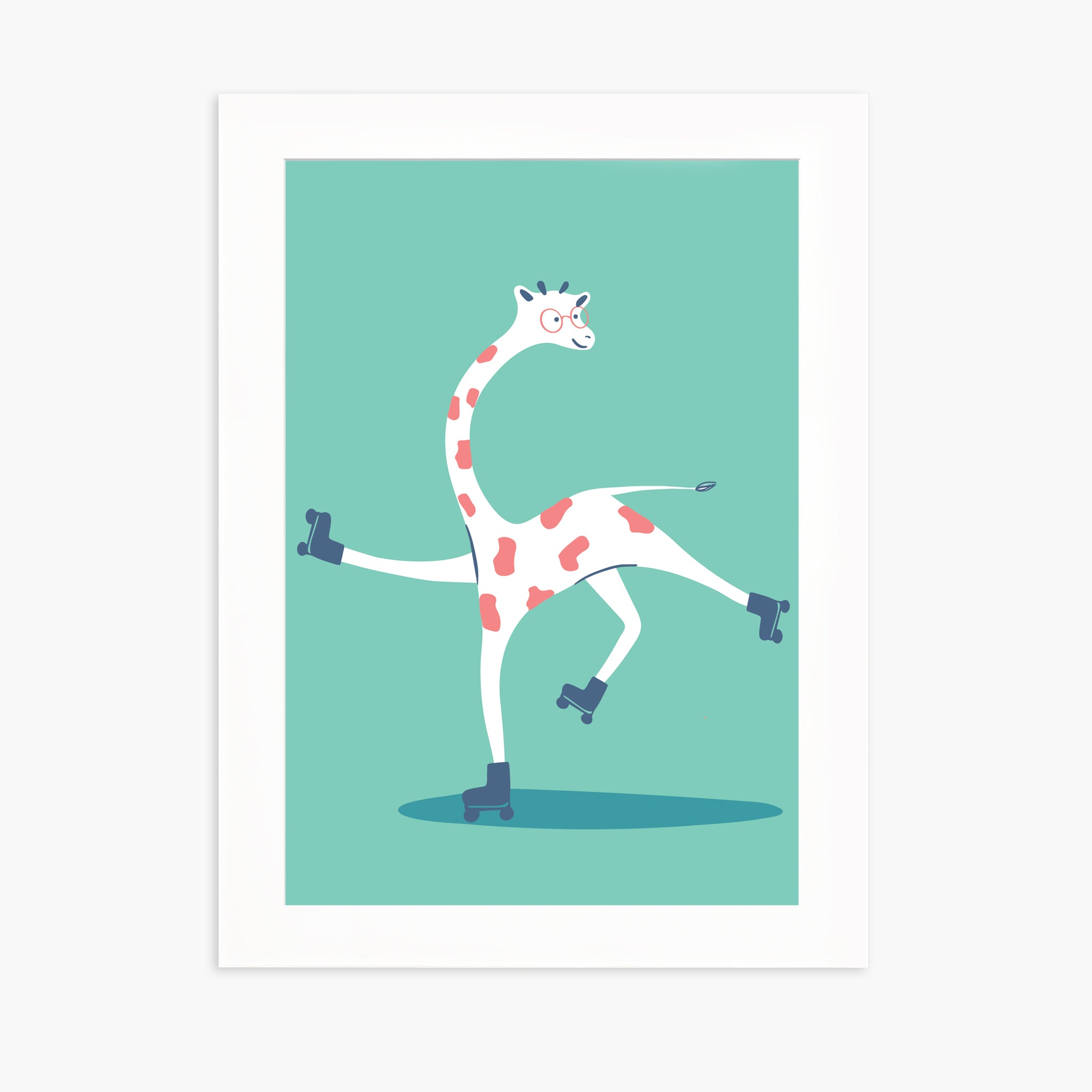 LA GIRAFE A ROULETTES