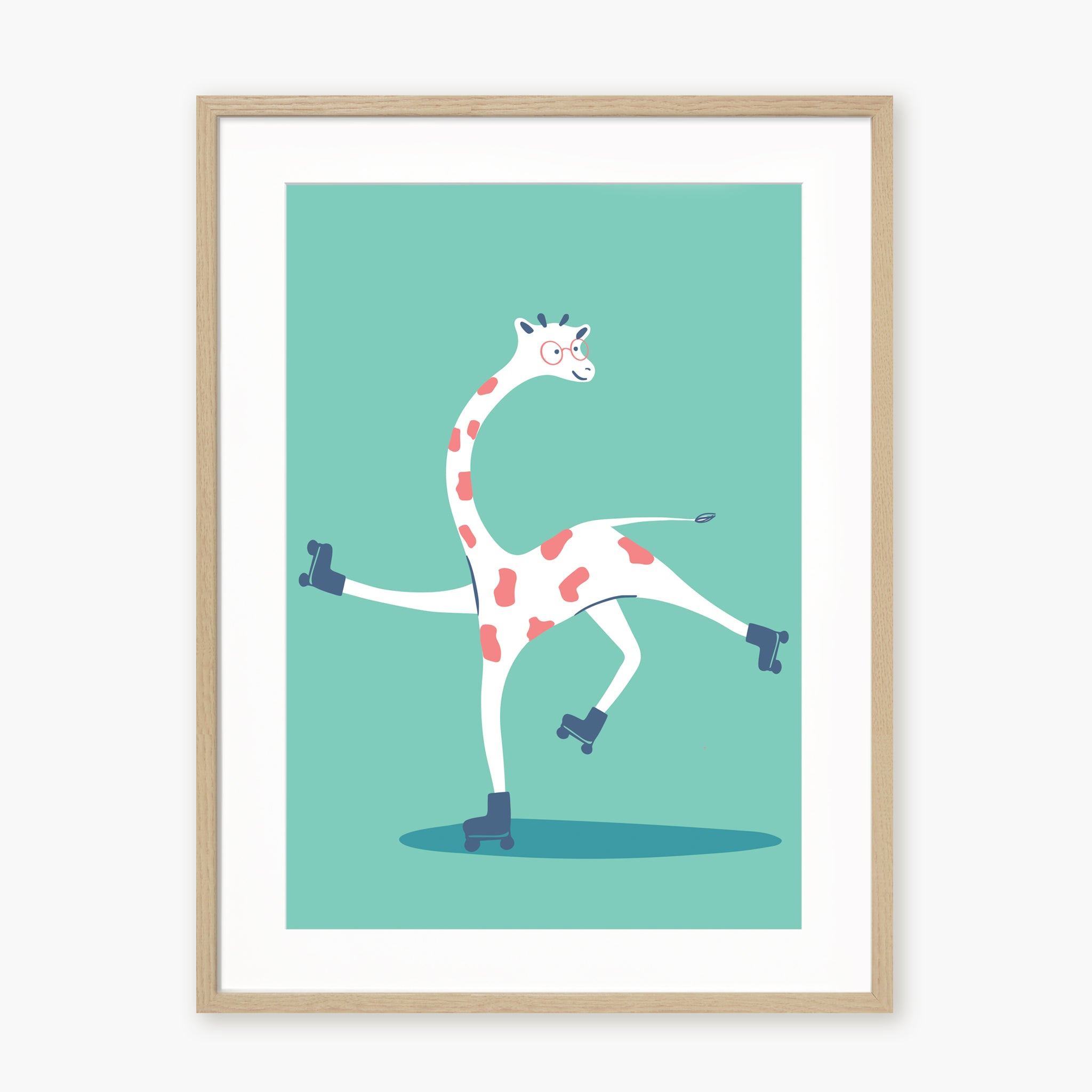 LA GIRAFE A ROULETTES