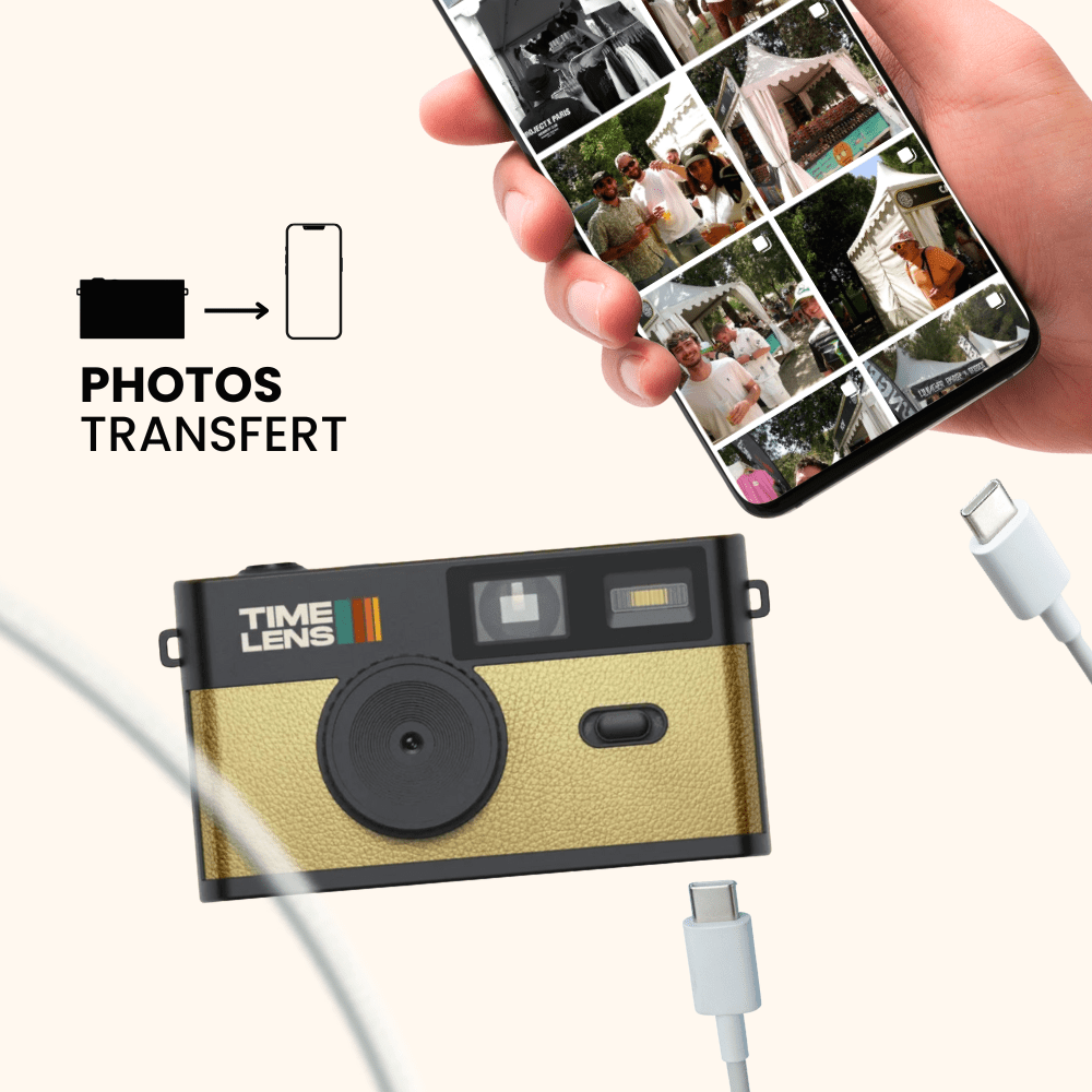 APPAREIL PHOTO - GOLD