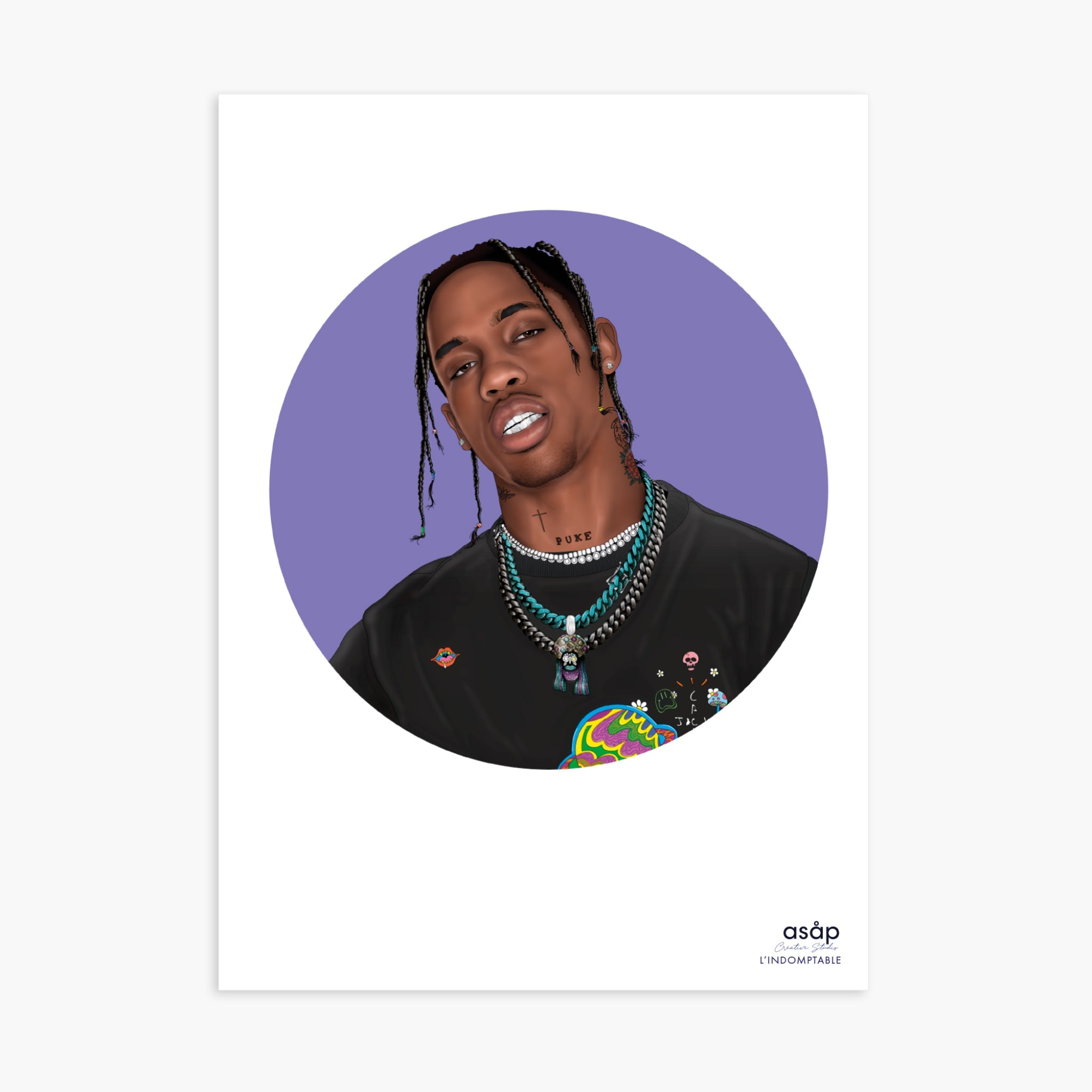 CARTE A5 - L'INDOMPTABLE