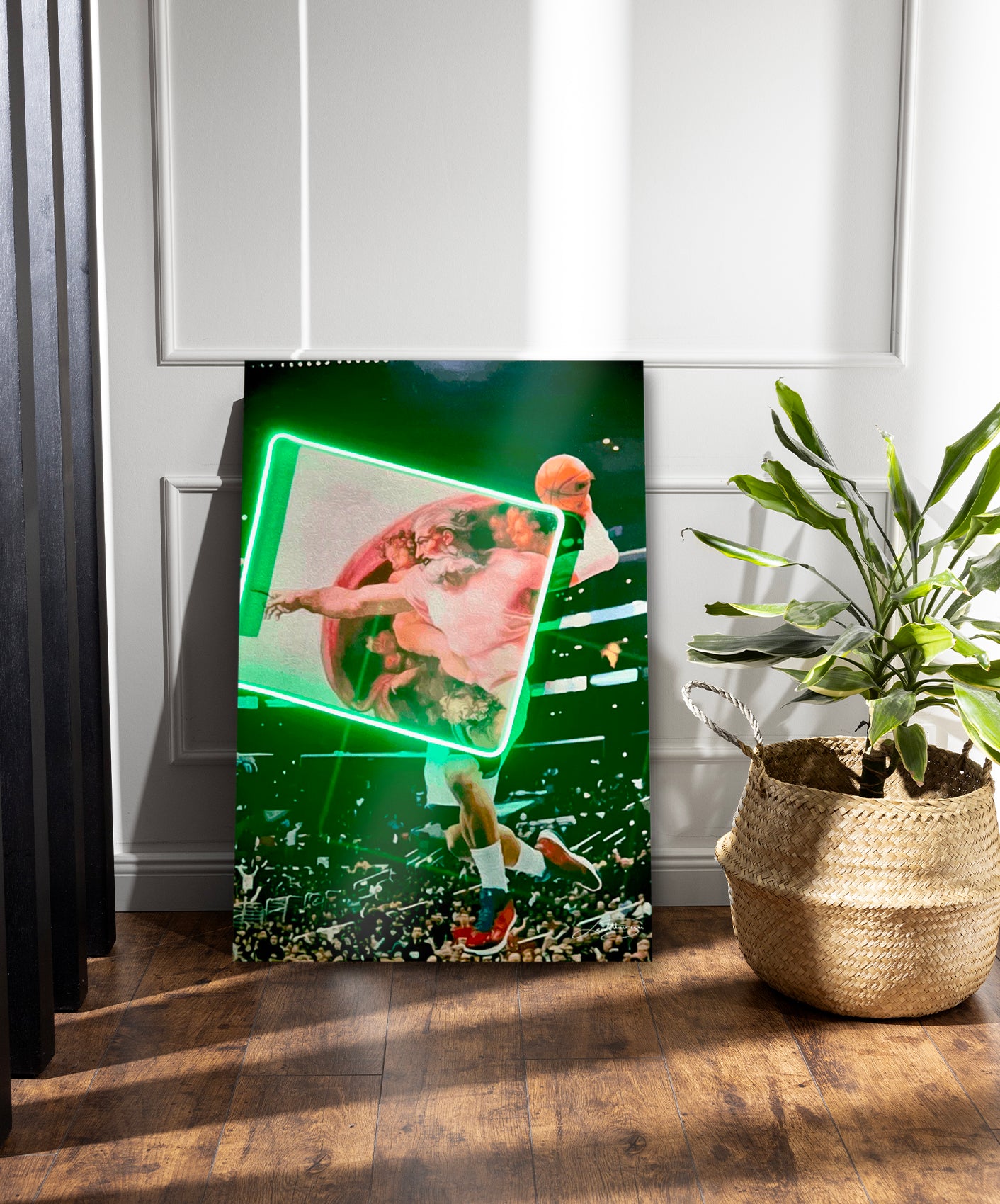 CREATION OF ADAM - 40X60CM
