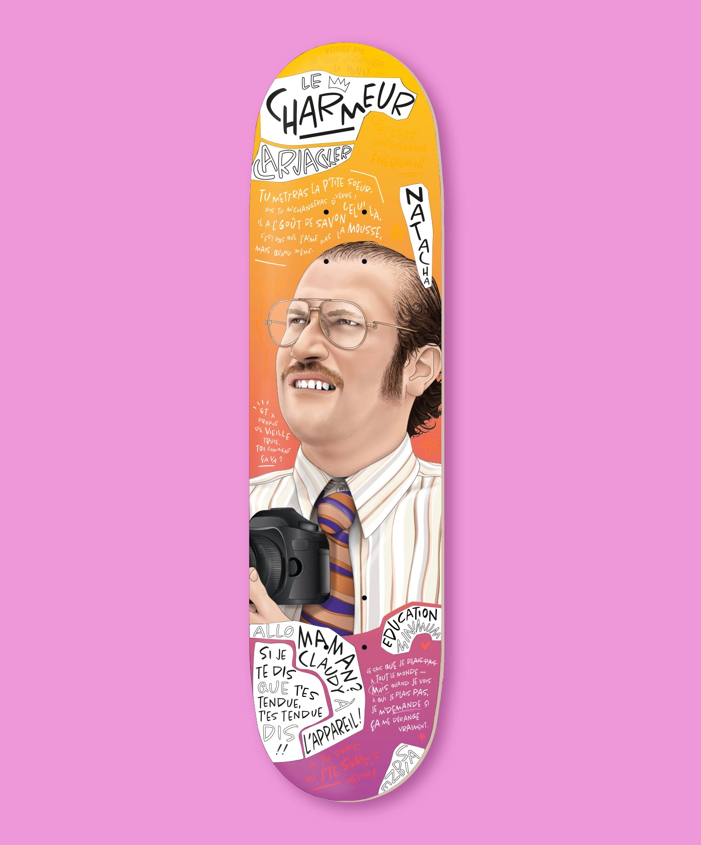 SKATEBOARD - T'ES TENDUE