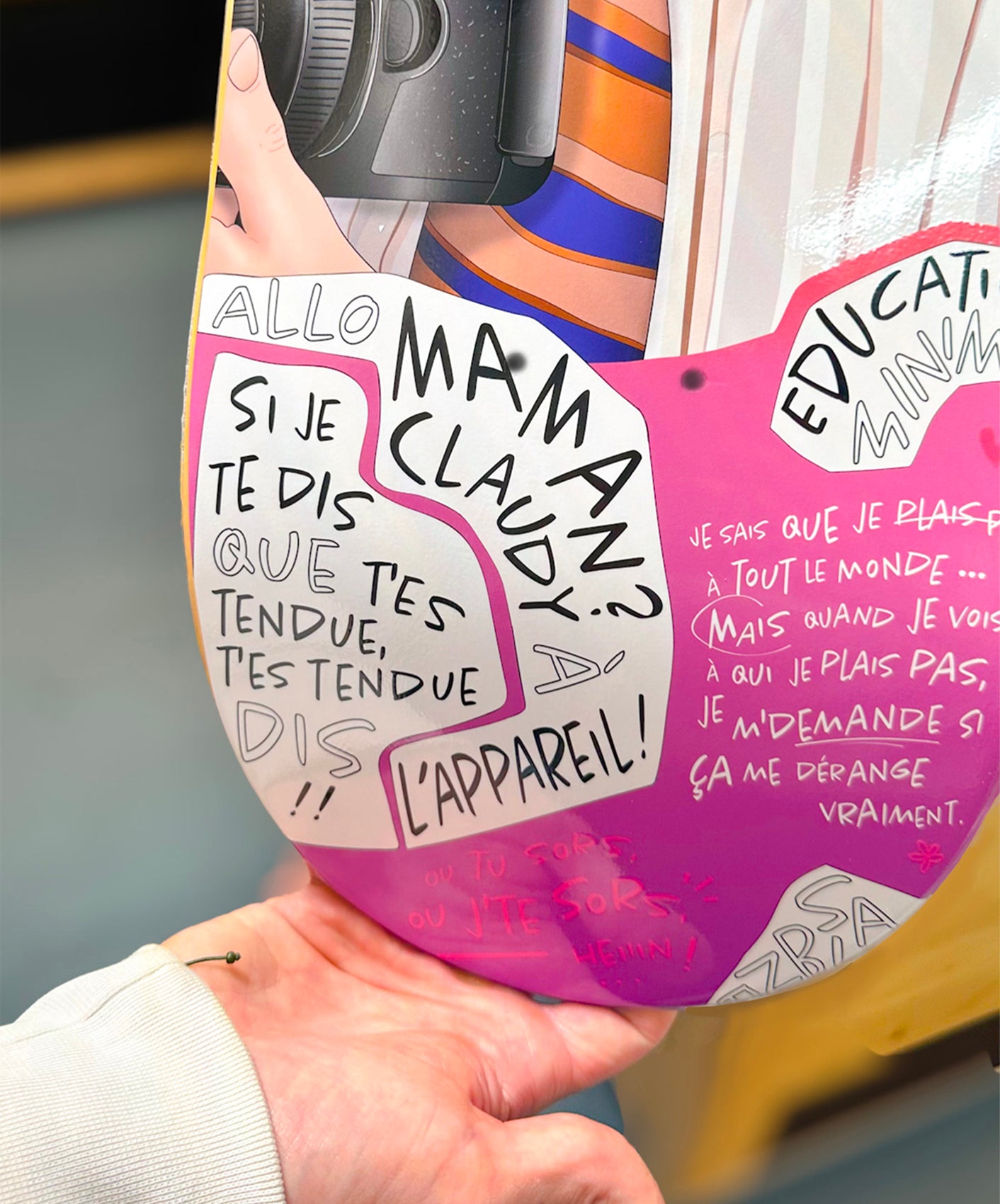 SKATEBOARD - T'ES TENDUE