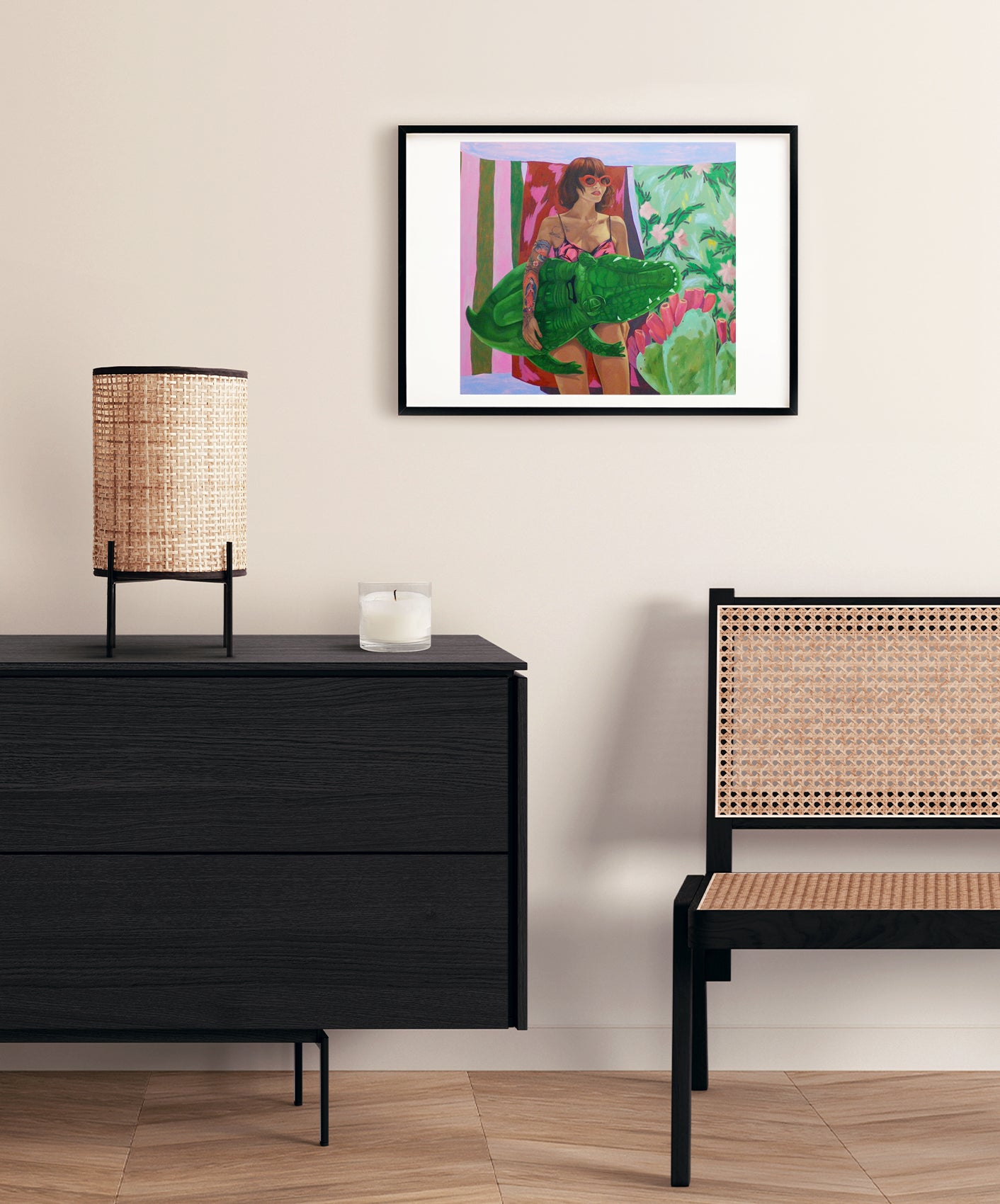 COCO - ENCADRÉE 40X50CM