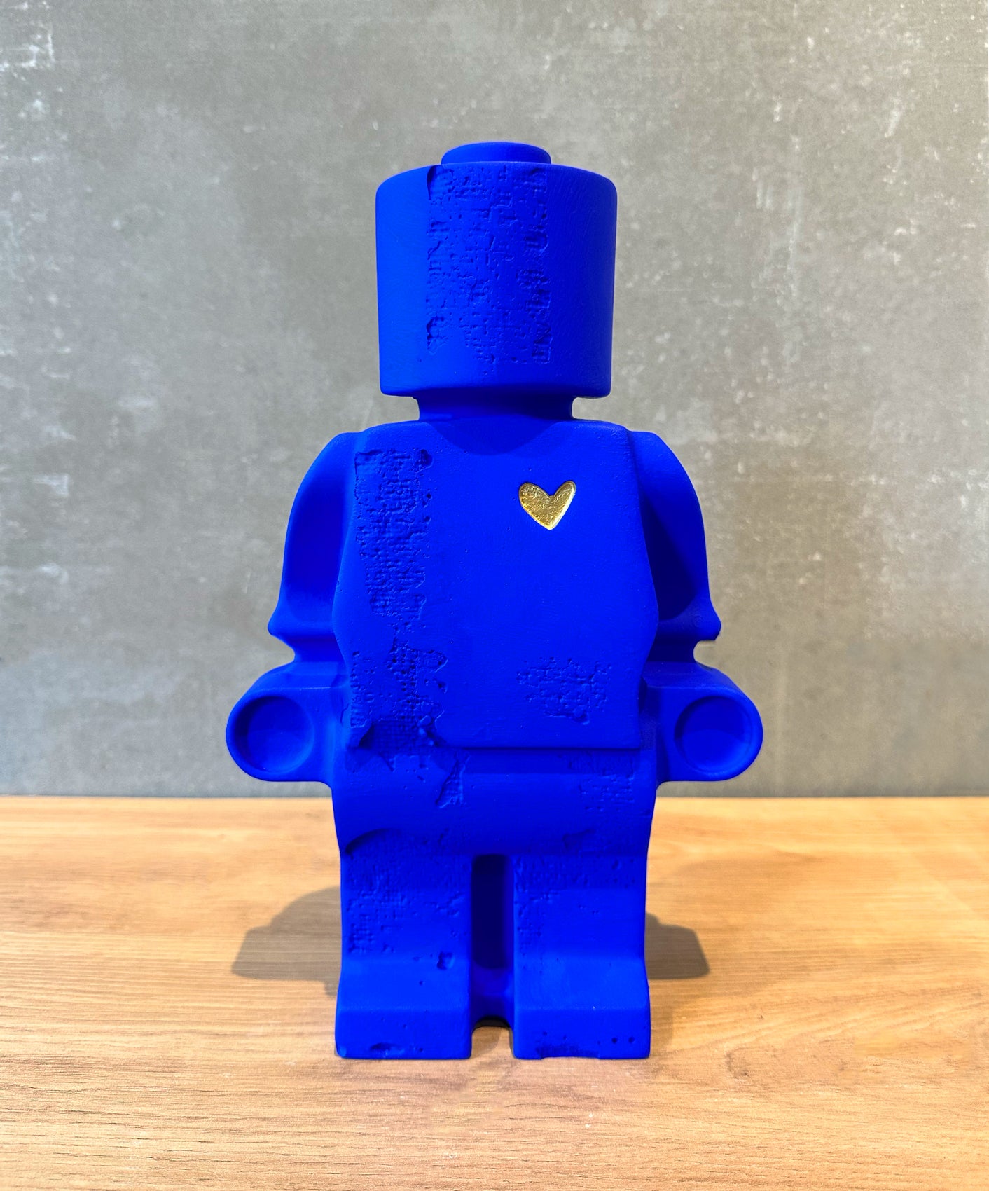 DONNEUR D'AMOUR - BLEU KLEIN (COEUR OR)